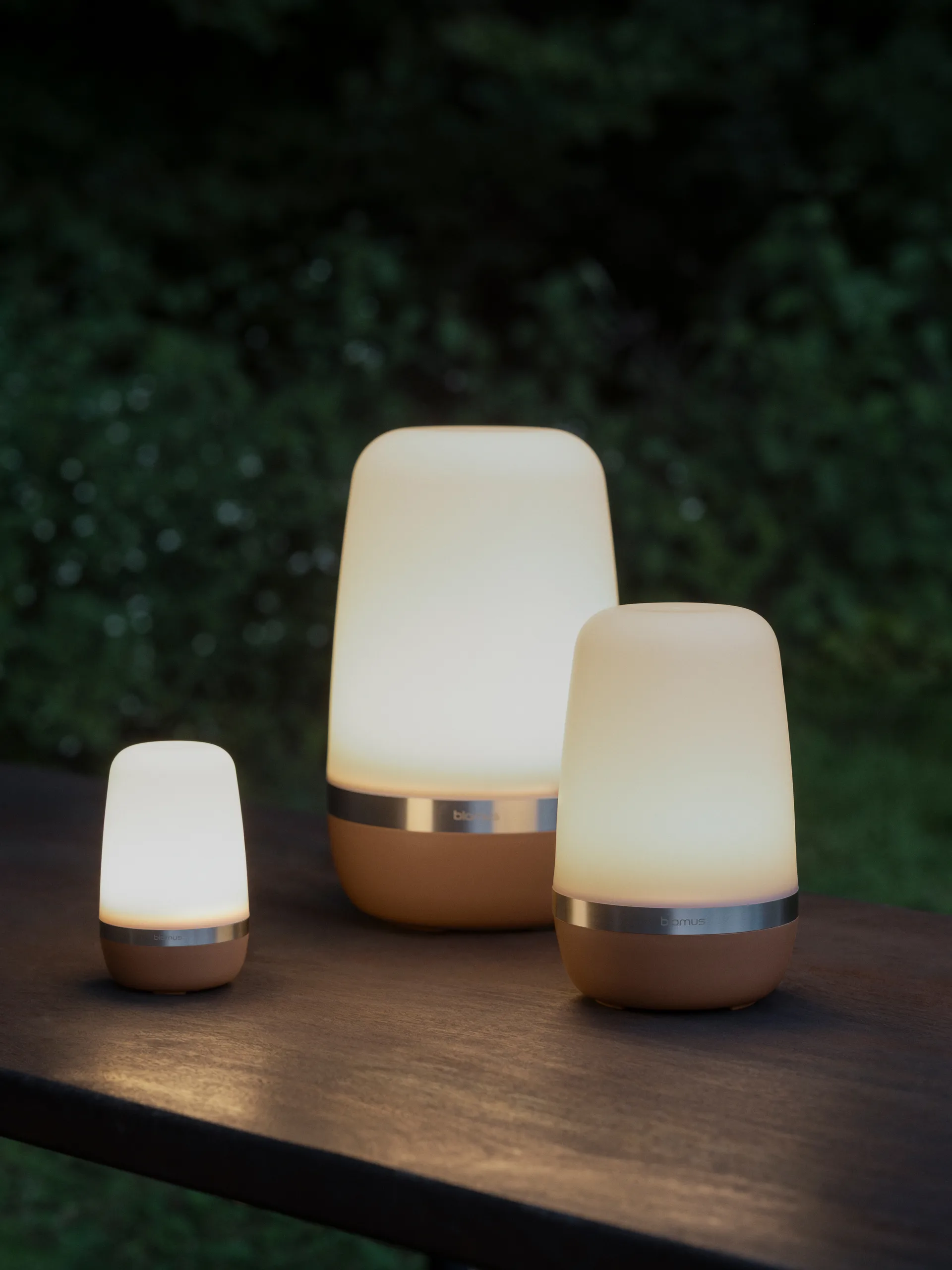 Spirit LED-lampe M 15 cm, Mocha mousse blomus