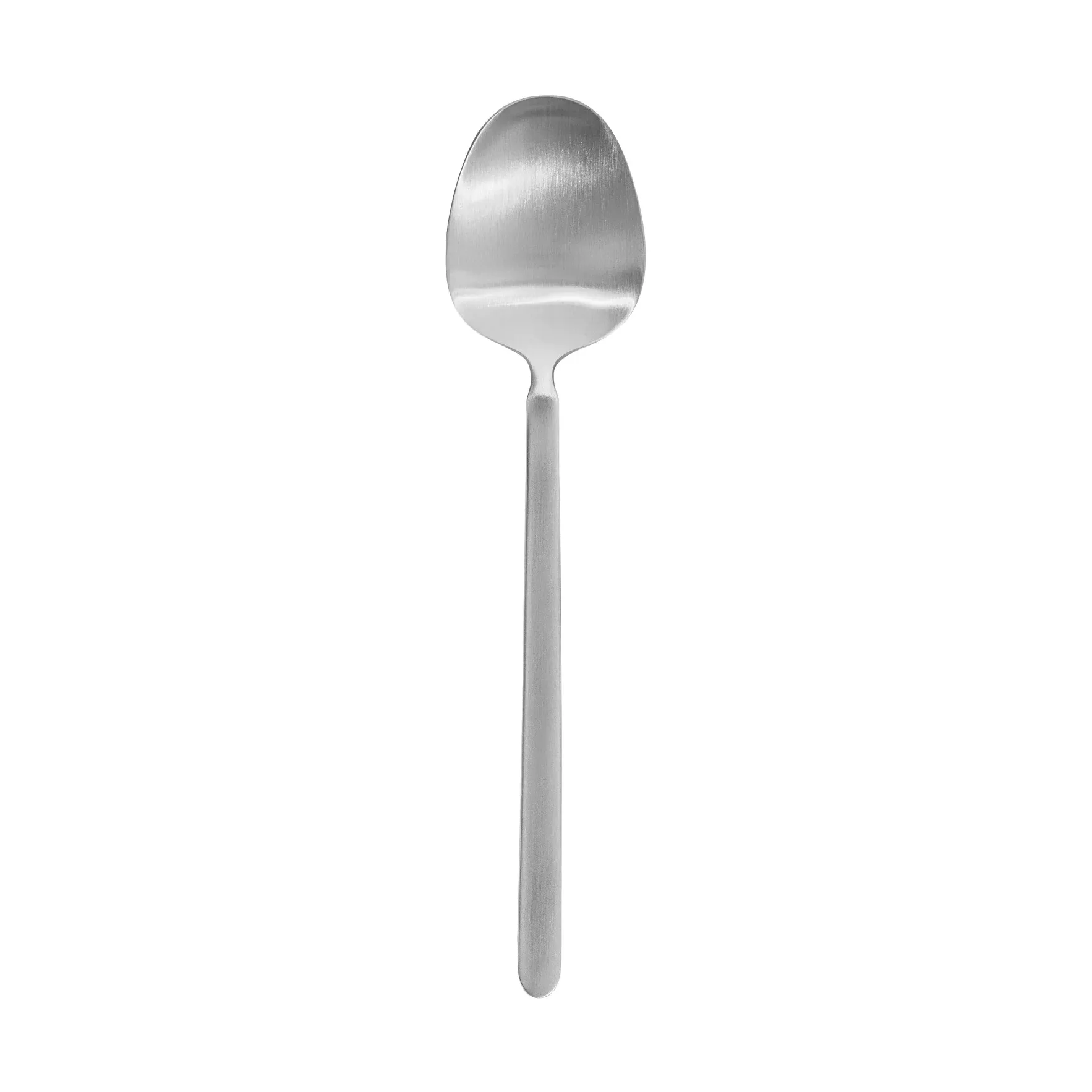 Stella serveringsske 25 cm, Mat sølv blomus