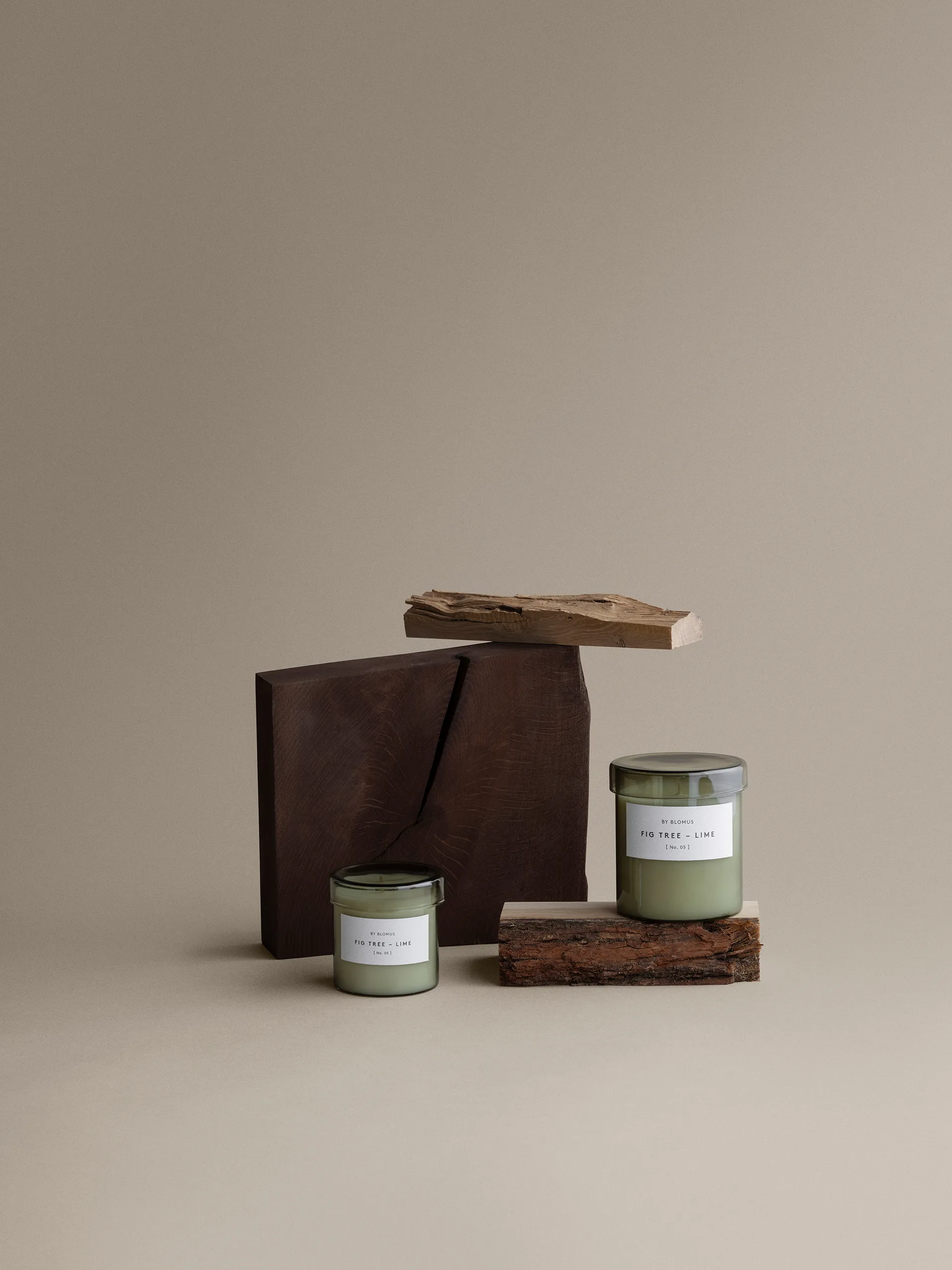 Valoa duftlys 45 timer, Figen/Lime Agave Green blomus