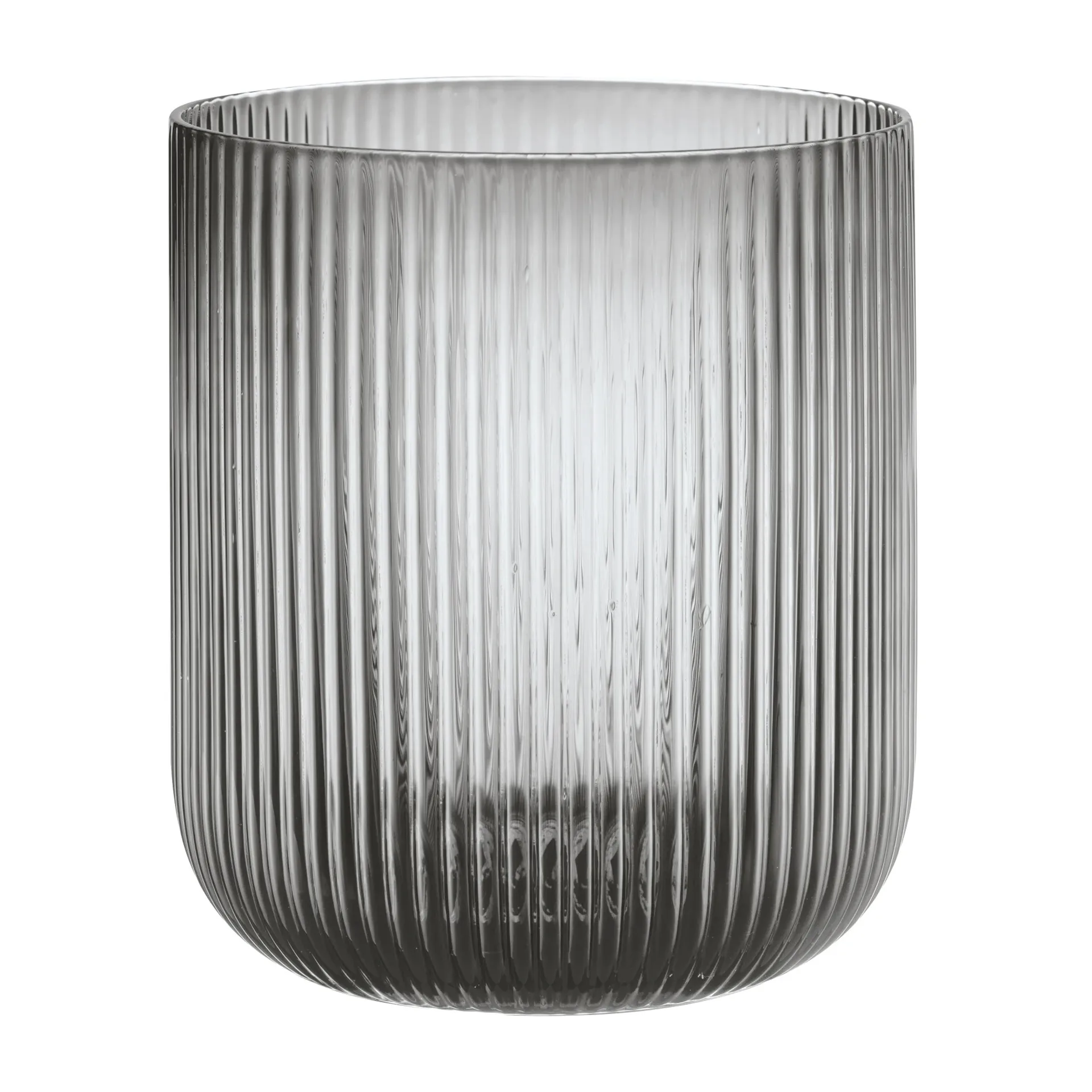 Ven fyrfadsstage L 20 cm, Smoke blomus