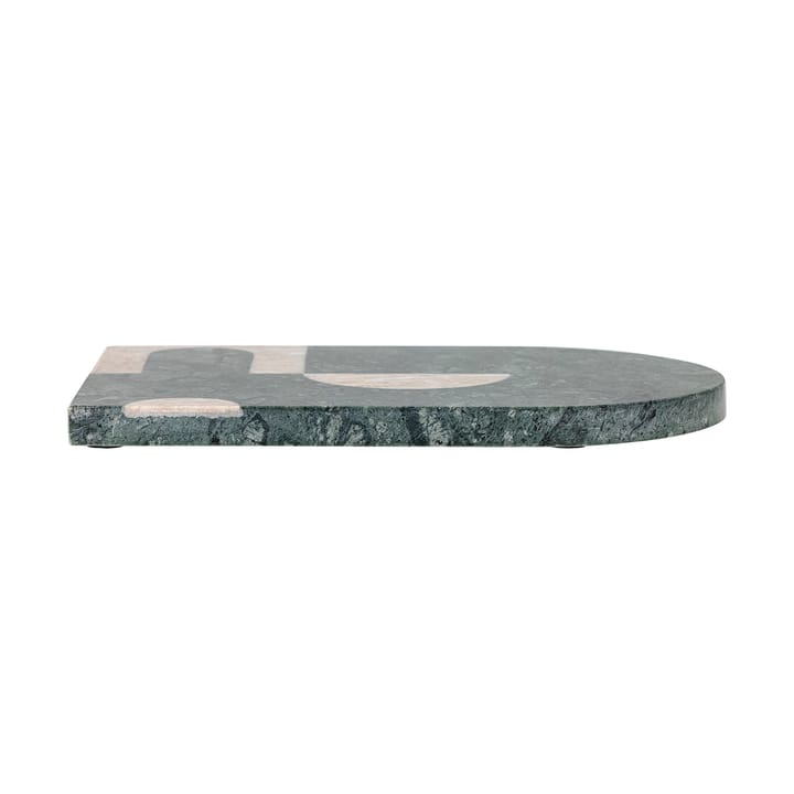 Abrianna skærebræt 20x30 cm, Grøn/Hvid marmor Bloomingville