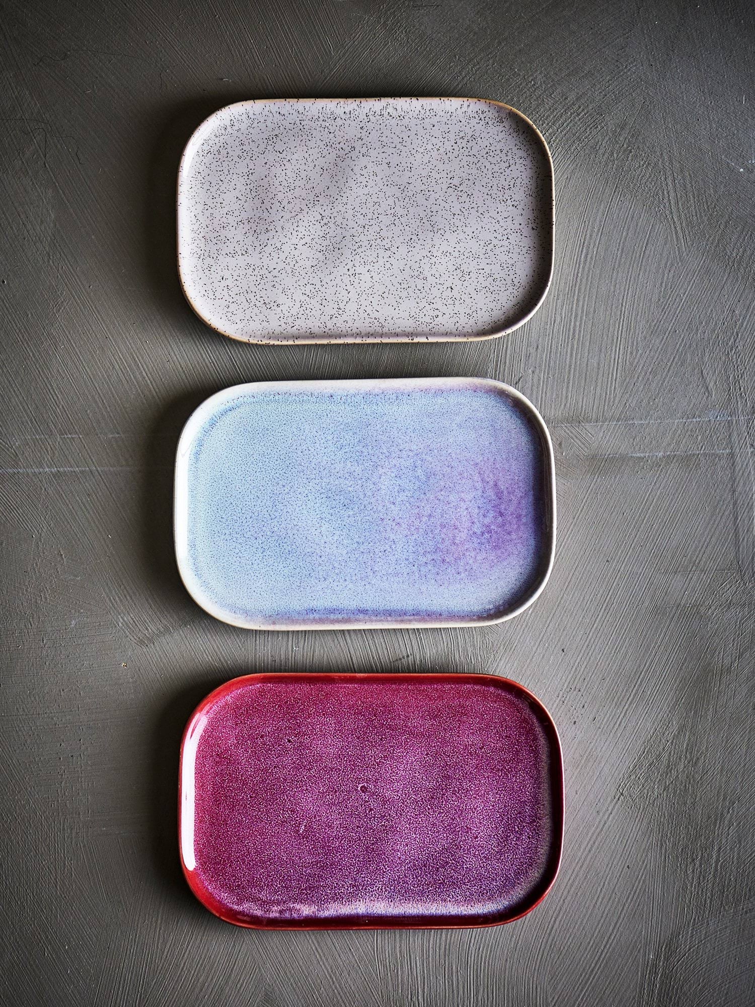 Addison desserttallerken, Rose, 3 dele Bloomingville