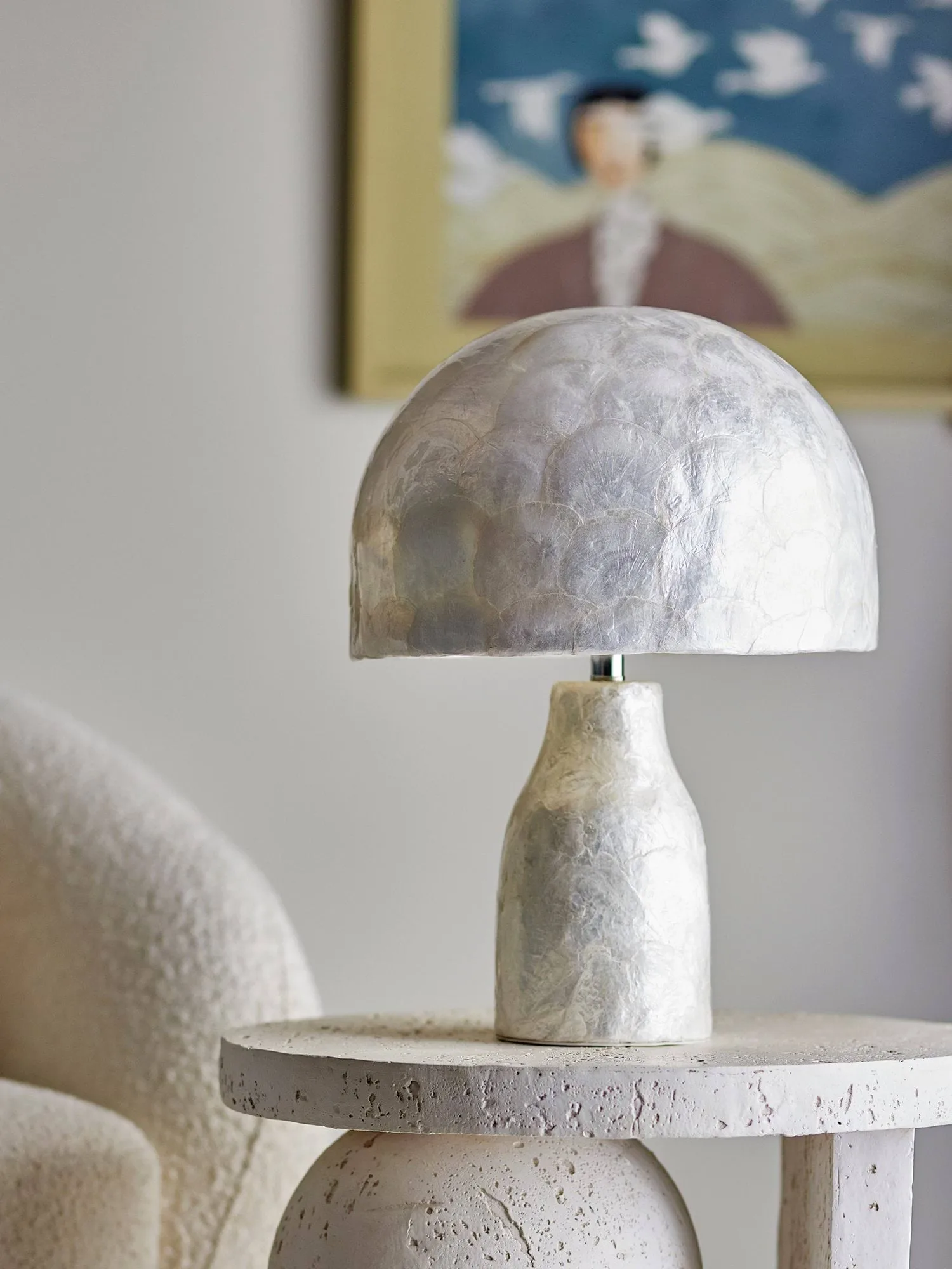 Adria bordlampe, Nature, perlemor Bloomingville
