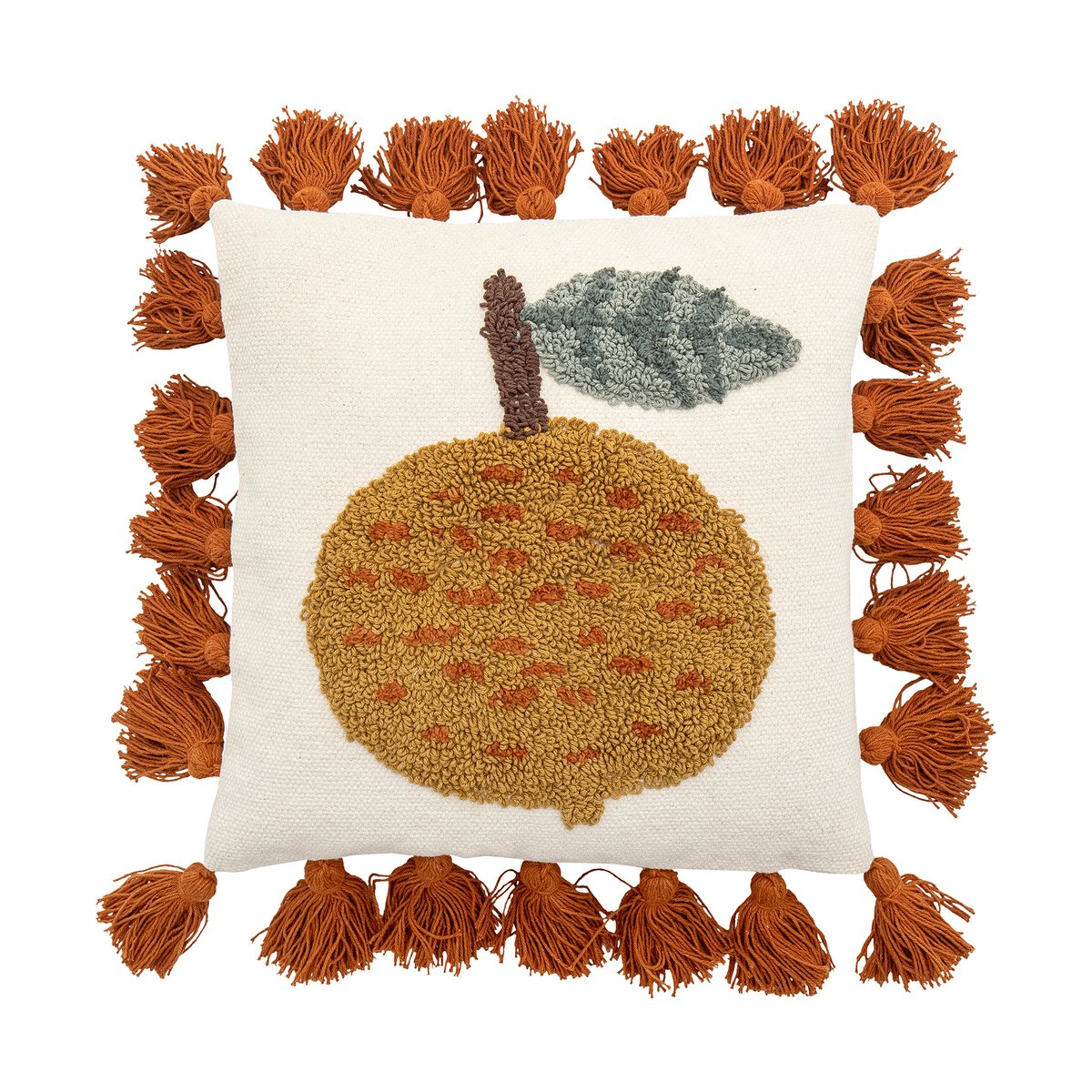 Bloomingville Agnes pude 40×40 cm Appelsin