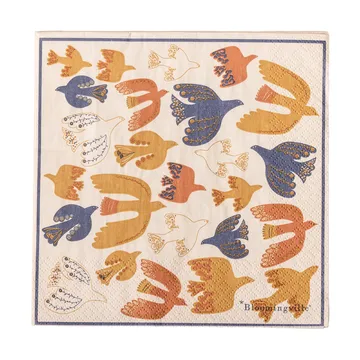 Anniversary papirserviet 20 pak - Gul - Bloomingville