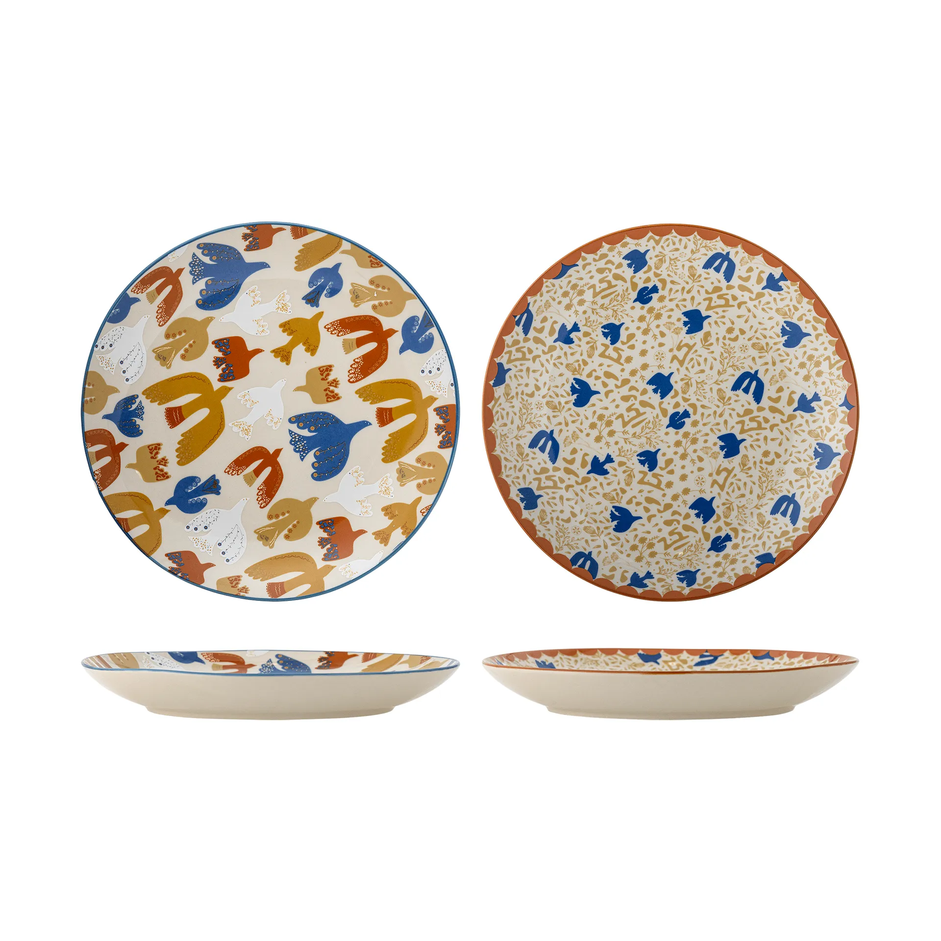 Anniversary tallerken, Multi, Ø25 cm, 2 dele Bloomingville