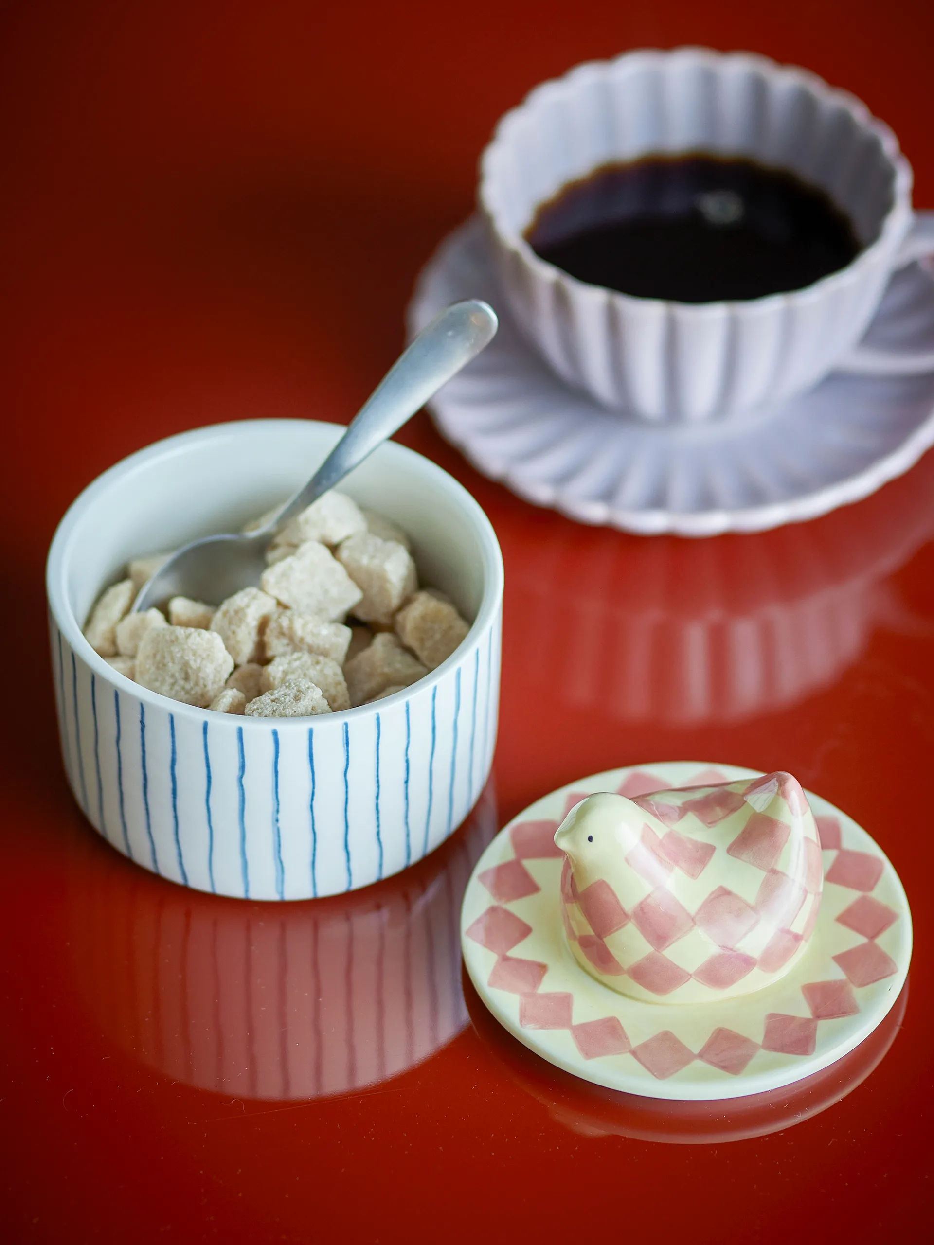 Biona skål med låg Ø11 cm, Rose Bloomingville