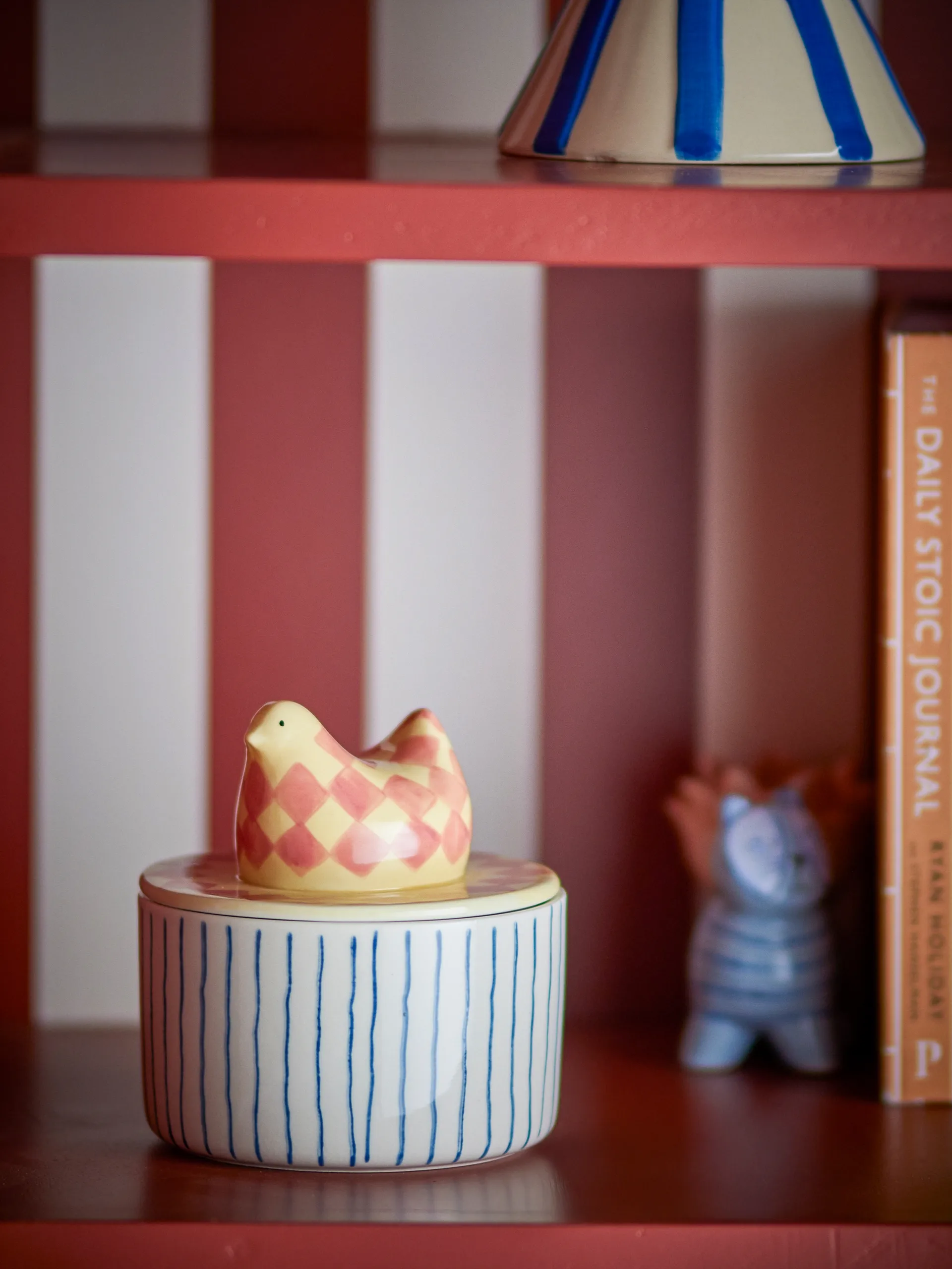 Biona skål med låg Ø11 cm, Rose Bloomingville