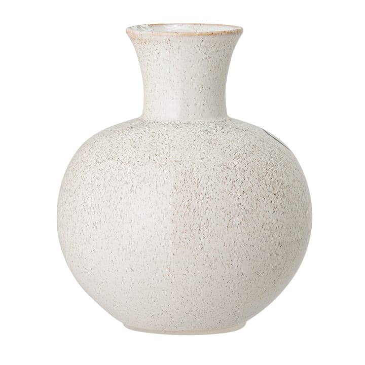 Bloomingville vase håndmalet 22,5 cm, Hvid Bloomingville