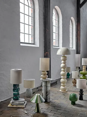 Brady bordlampe - Green, Ø25 cm - Bloomingville