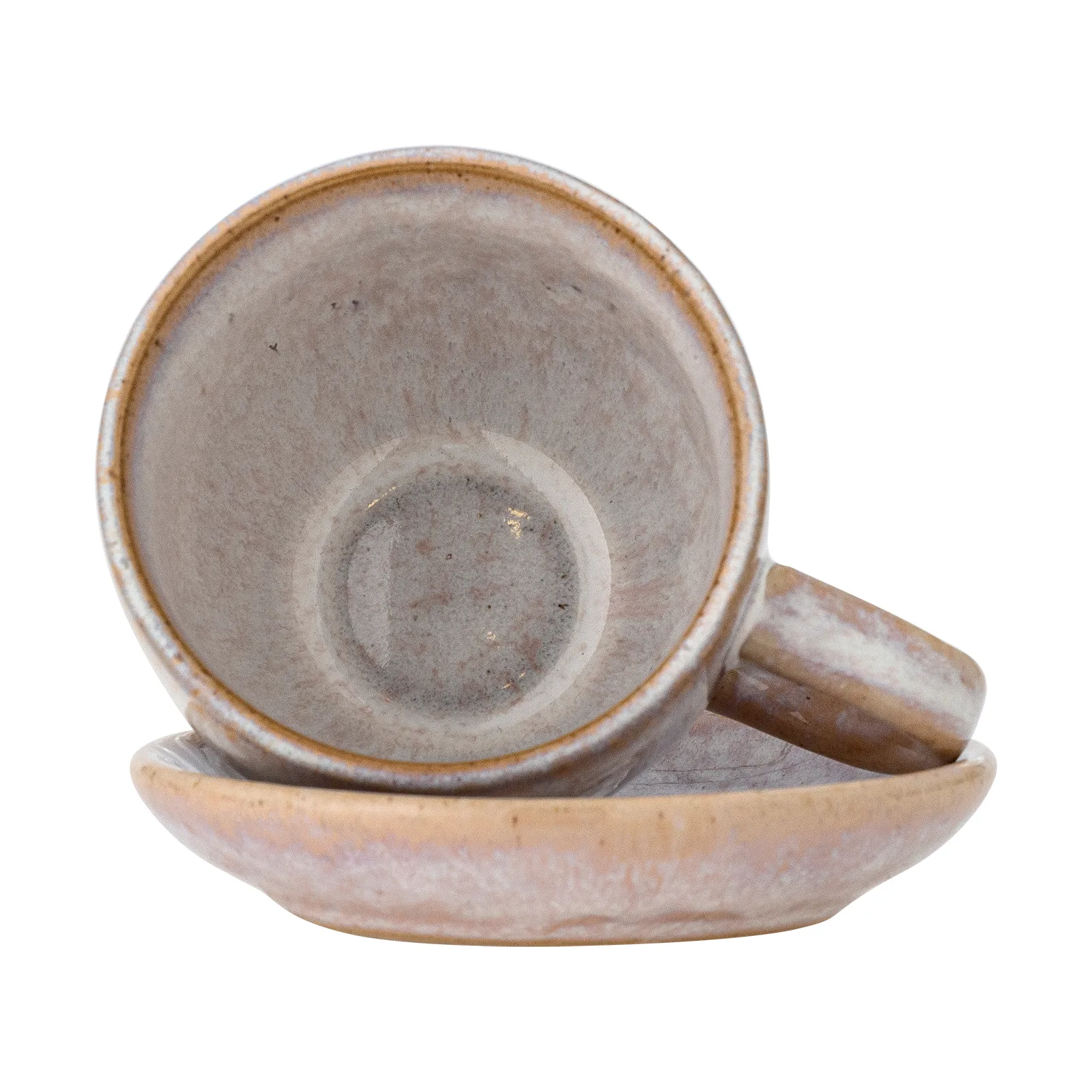 Brenta kop med underkop 4 pak, Rose Bloomingville