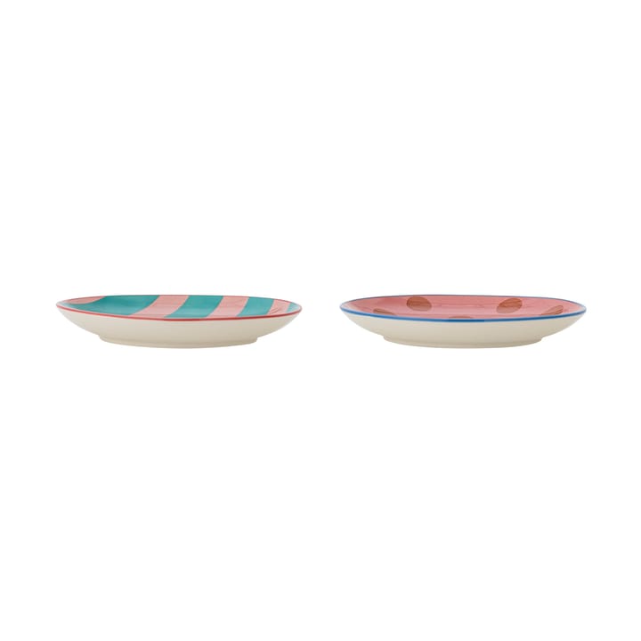 Caramella tallerken Ø16 cm 2 dele, Rosa Bloomingville