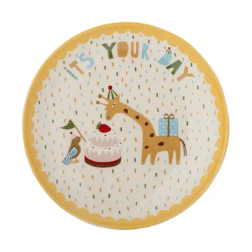 Celebrate tallerken Ø16 cm - Gul - Bloomingville