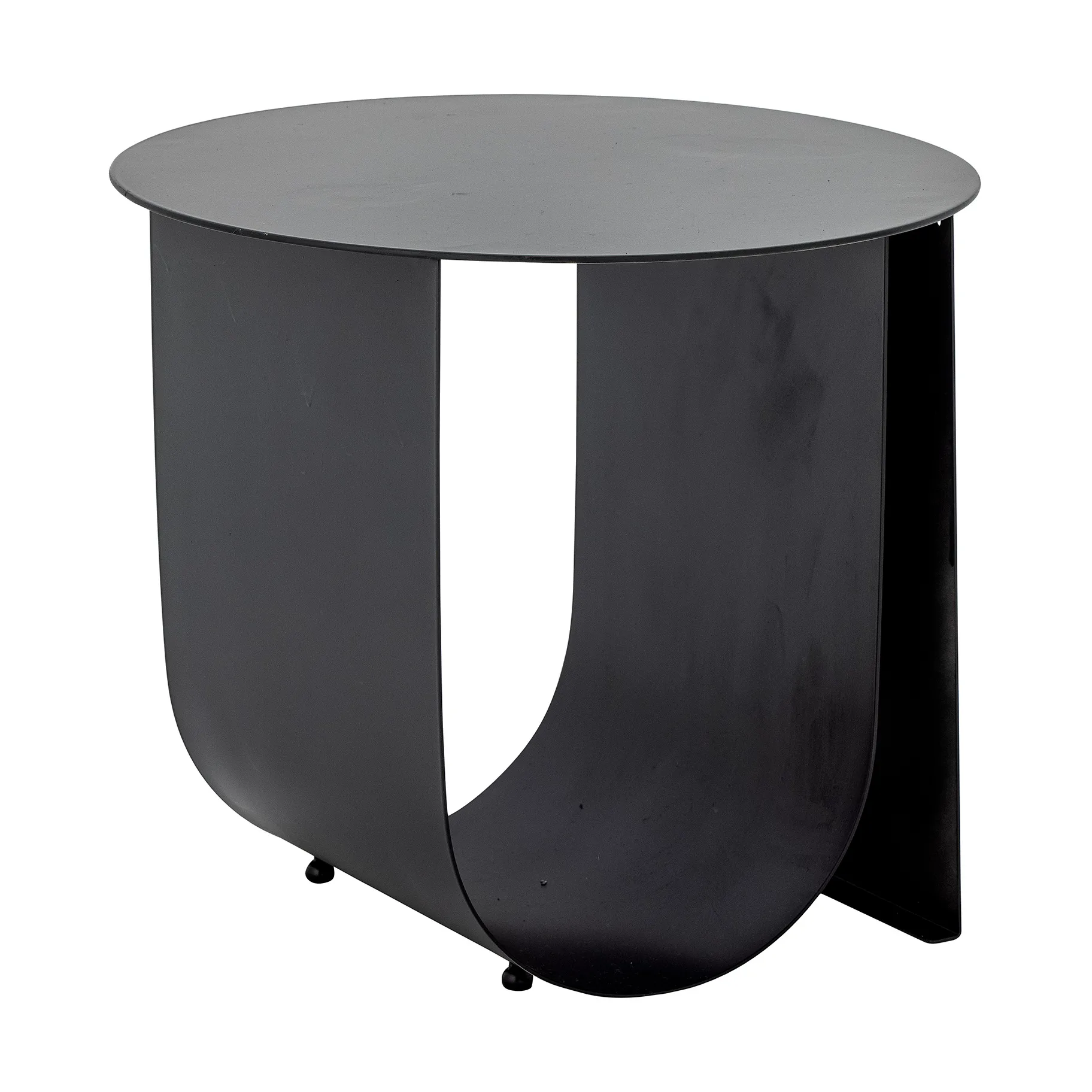 Cher sidebord Ø43 cm, Sort Bloomingville