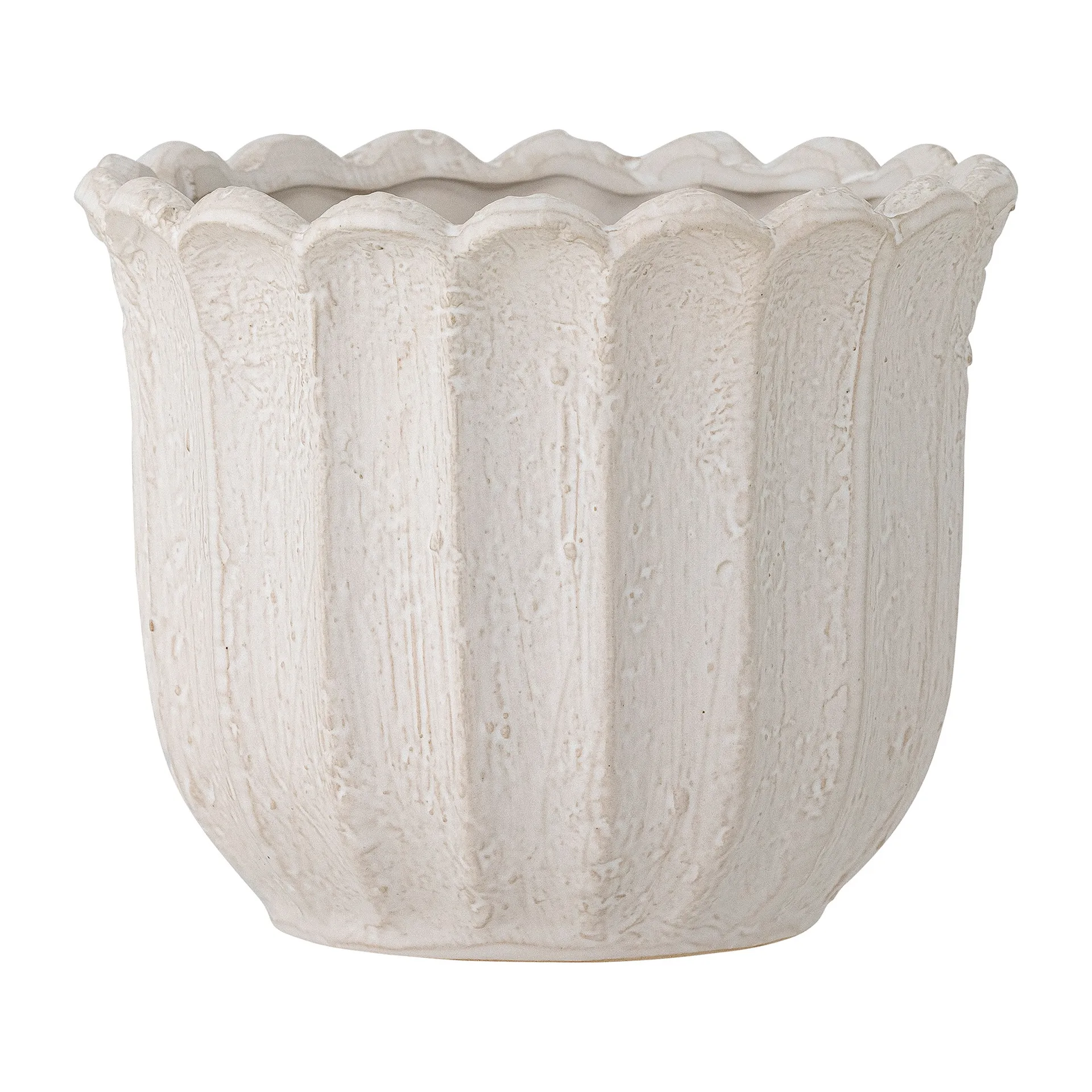 Chila krukke Ø15,5 cm, Hvid Bloomingville