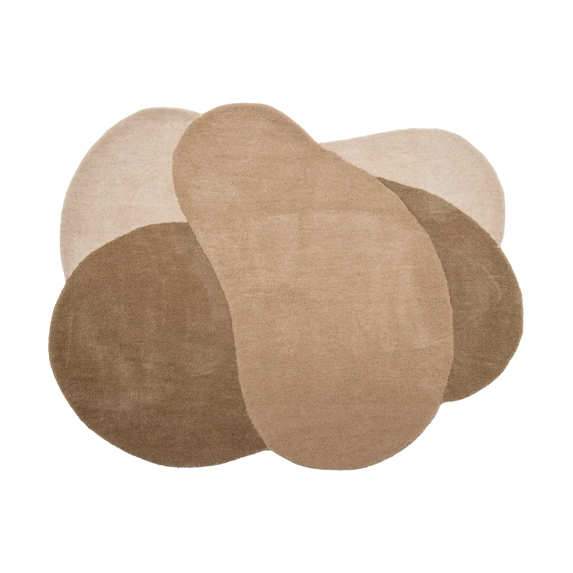 Denton tæppe 110x140 cm, Brown Bloomingville