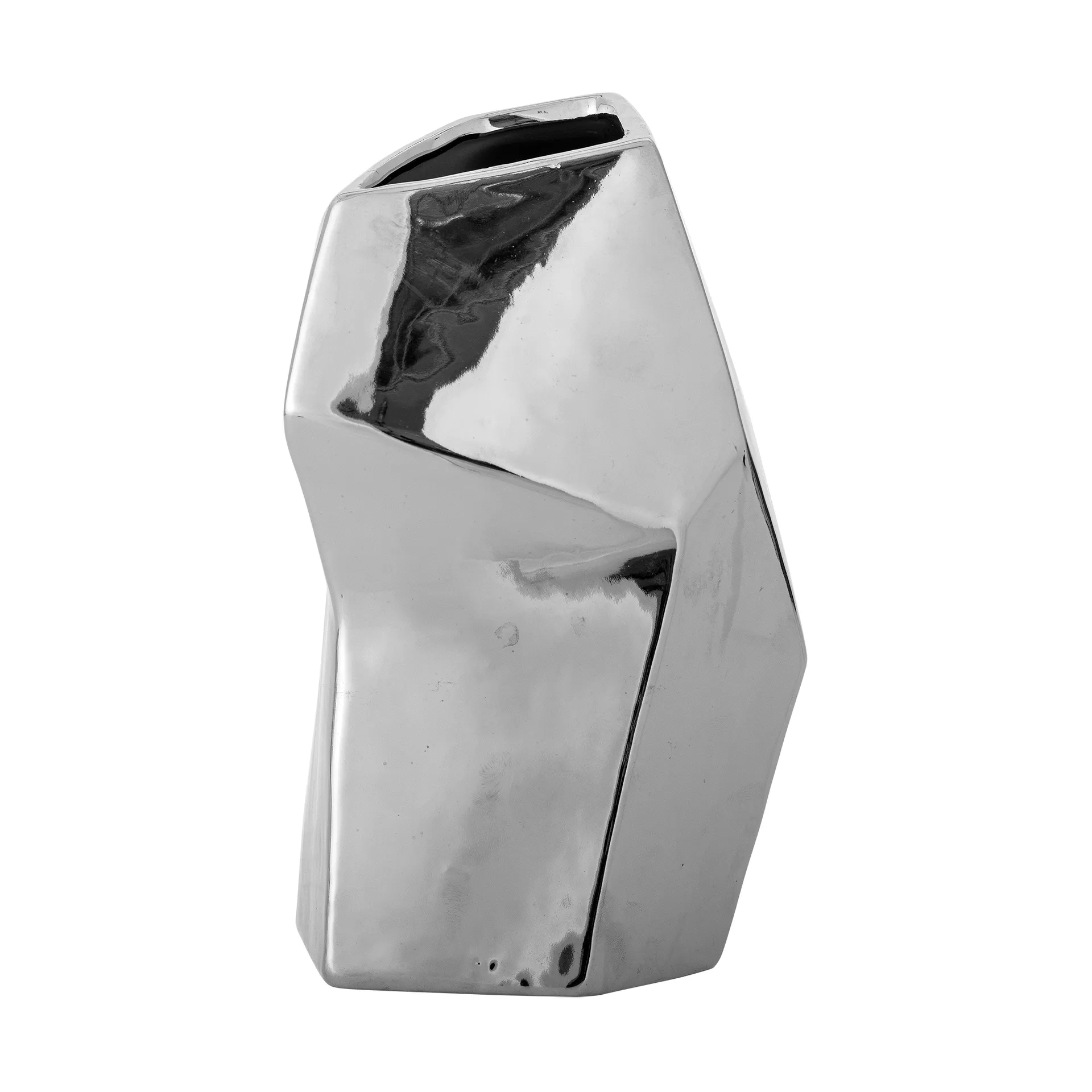 Bloomingville Dimona vase Silver, 15x23 cm