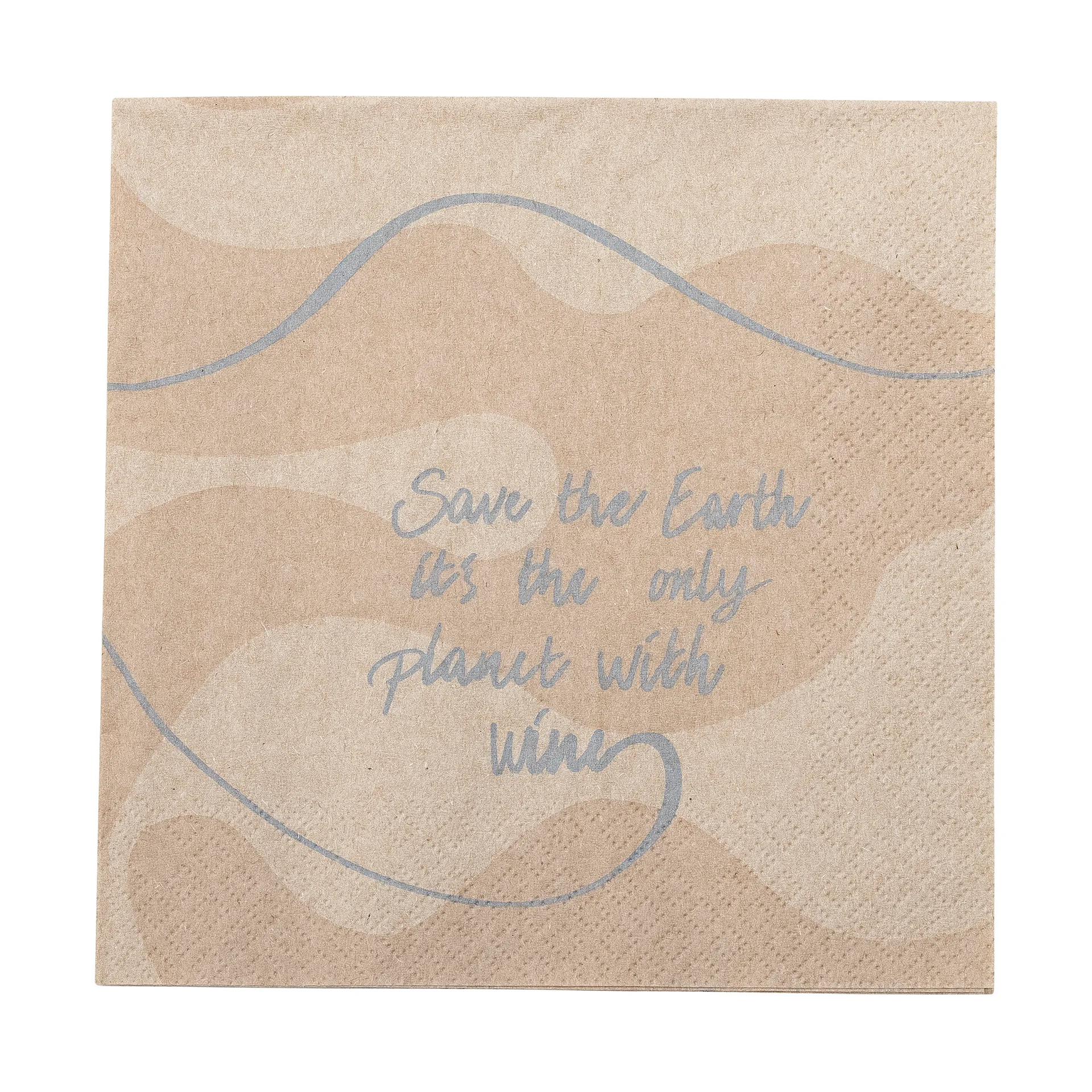 Earth servietter 33x33 cm 20-pak, Nature Bloomingville
