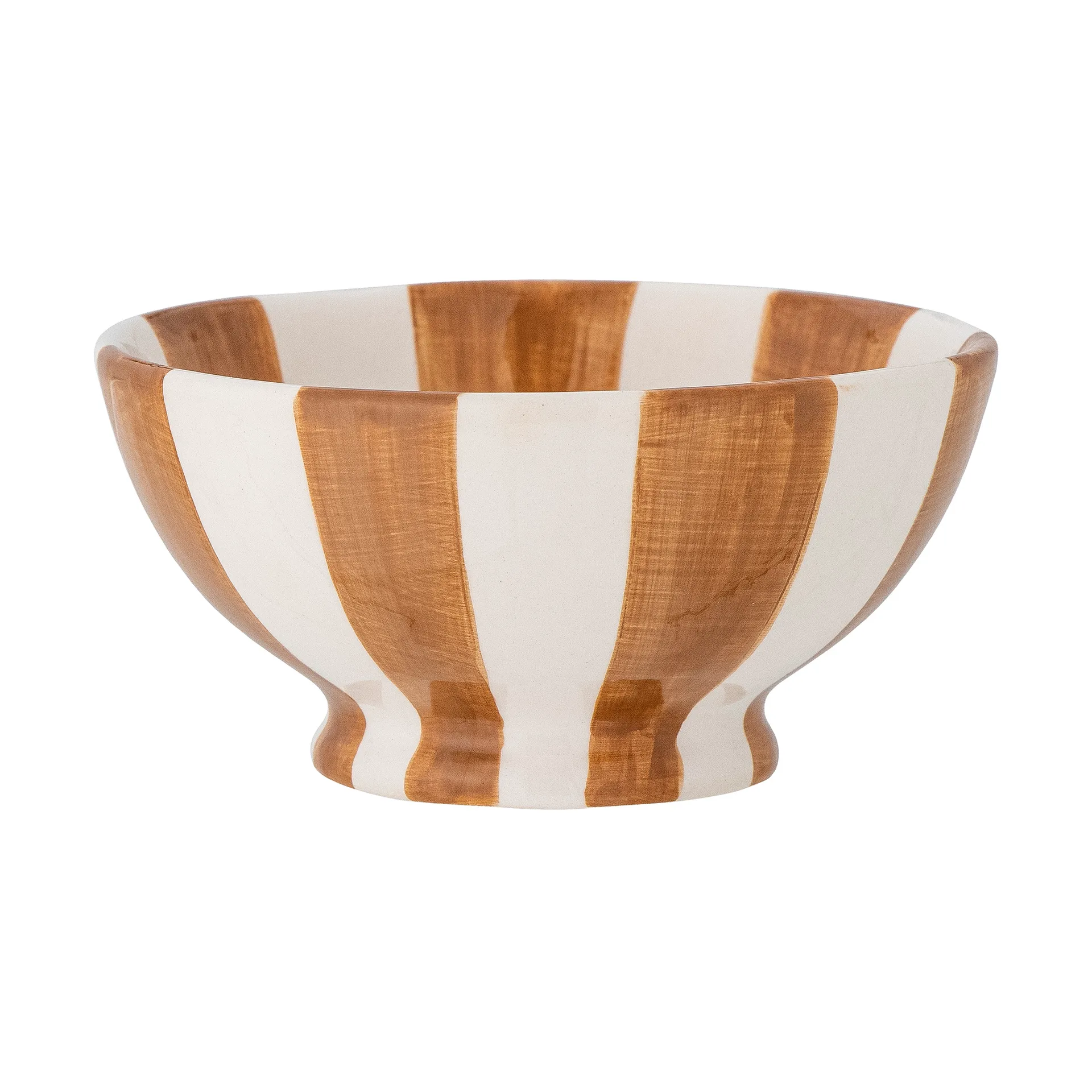 Eja lysestage Ø10,5 cm, Brun/Hvid Bloomingville