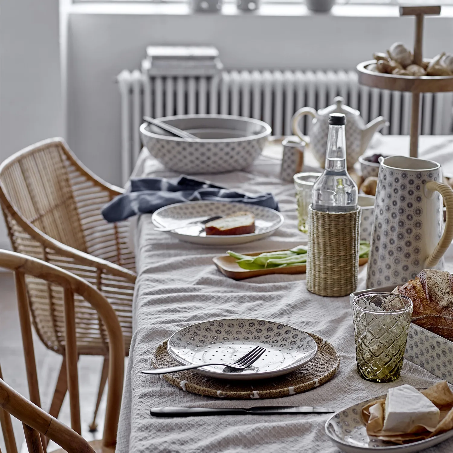 Elsa tekande 1,2 L, Grå Bloomingville