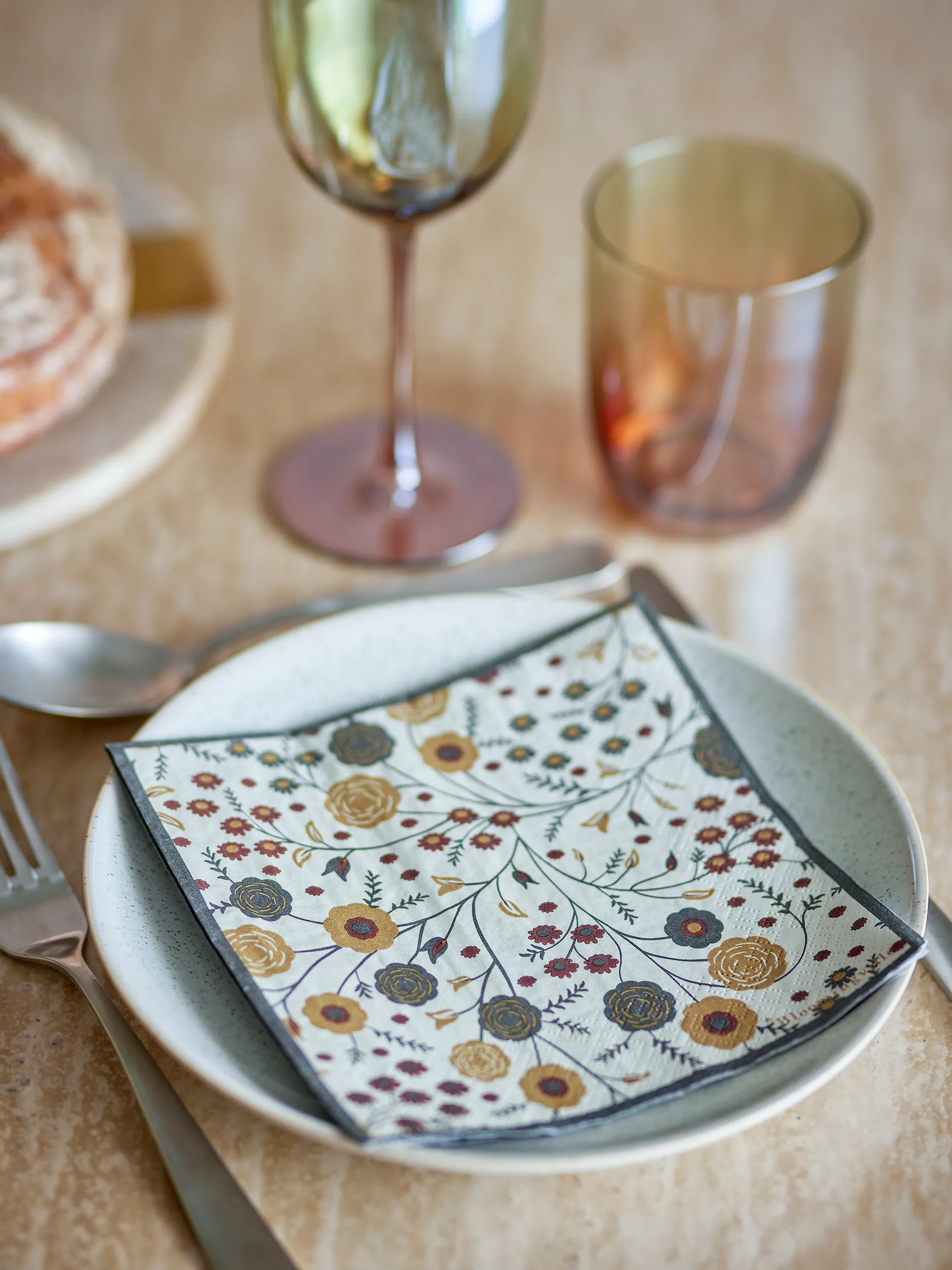 Eydis papirsserviet 20 pak, Natur Bloomingville