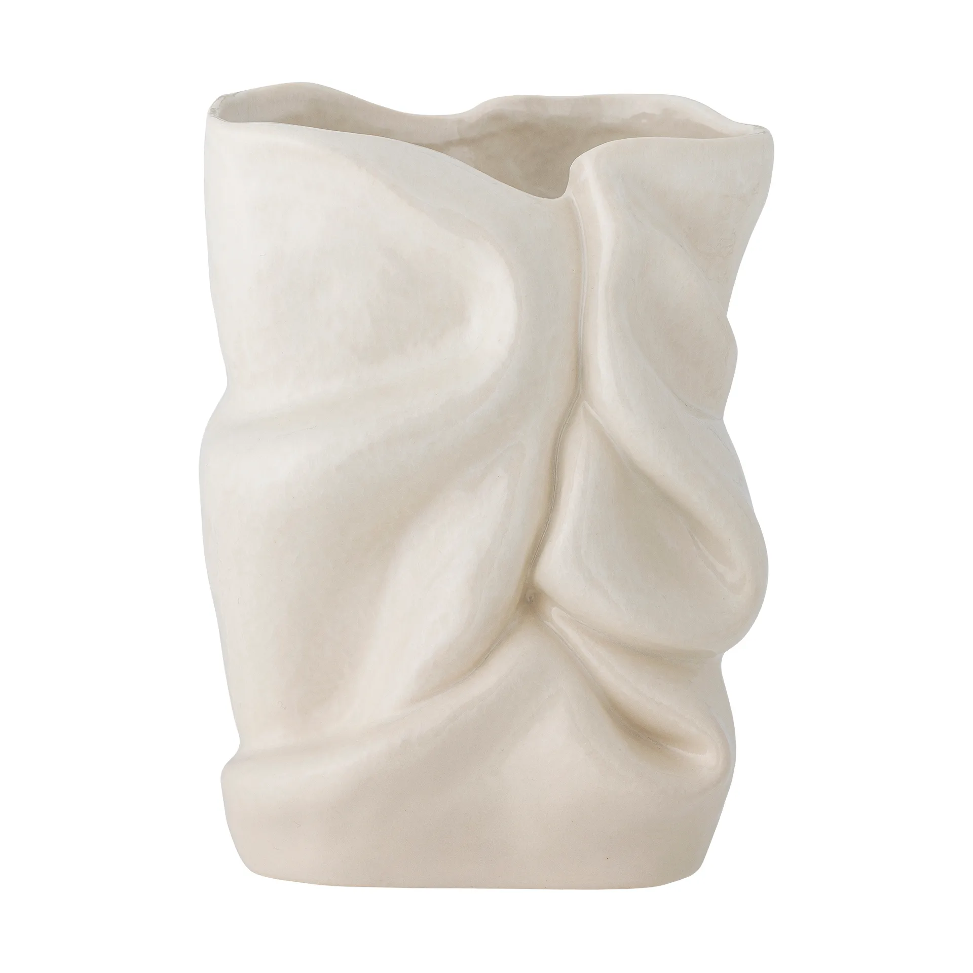 Fabrice vase 21,5 cm, Hvid Bloomingville