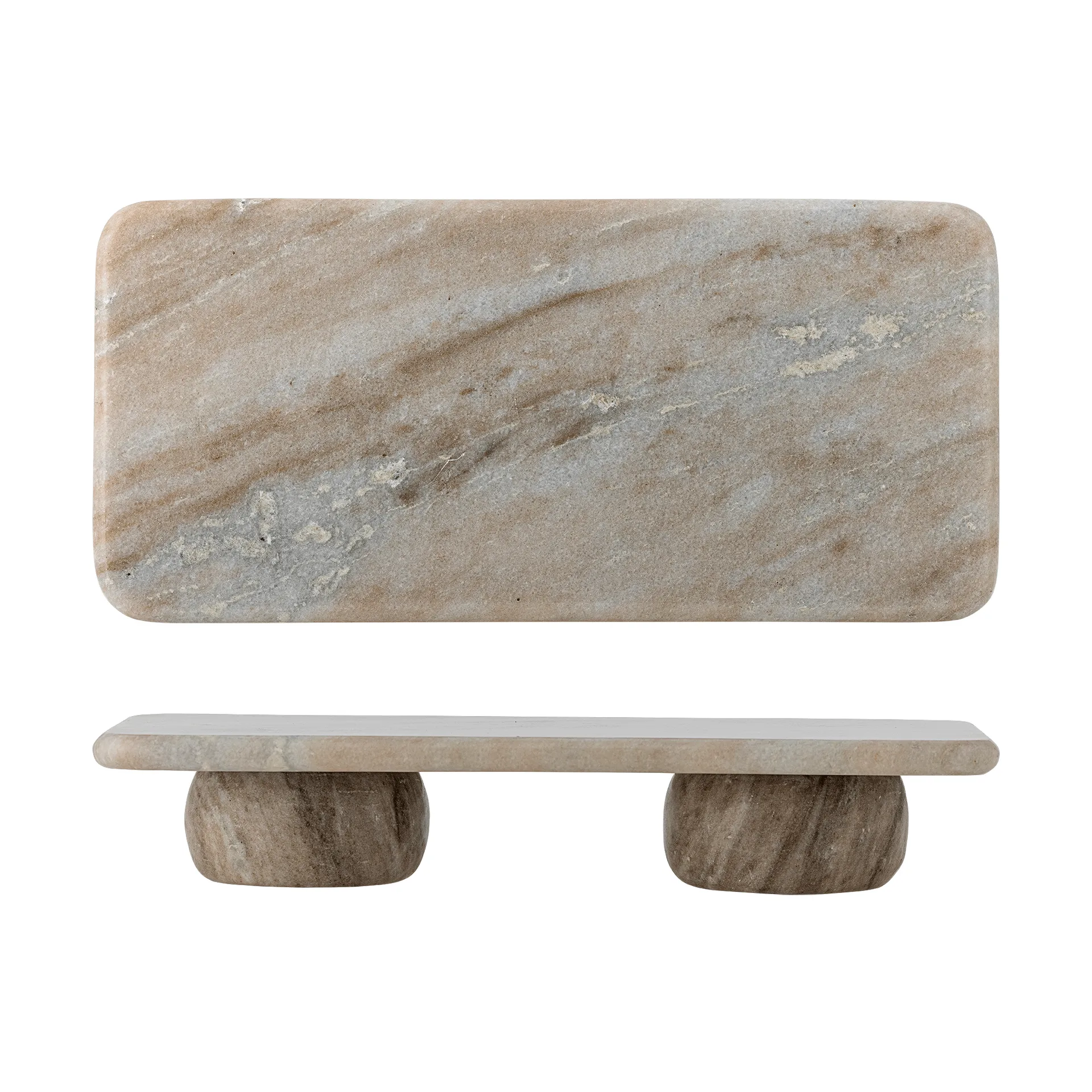 Bloomingville Fatin Pedestal Grey, 38x18 cm