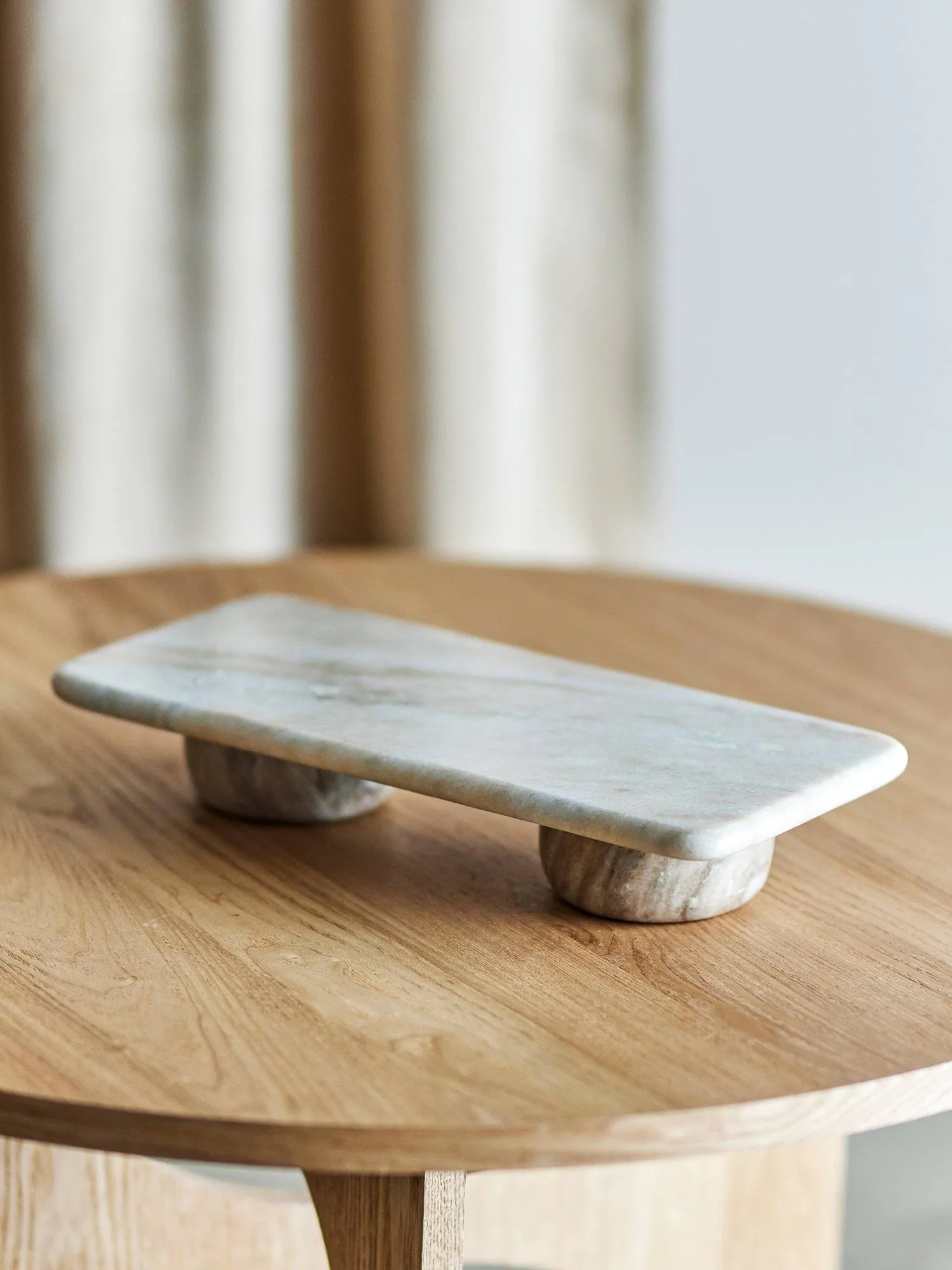 Fatin Pedestal sokkel, Grå, 38x18 cm Bloomingville