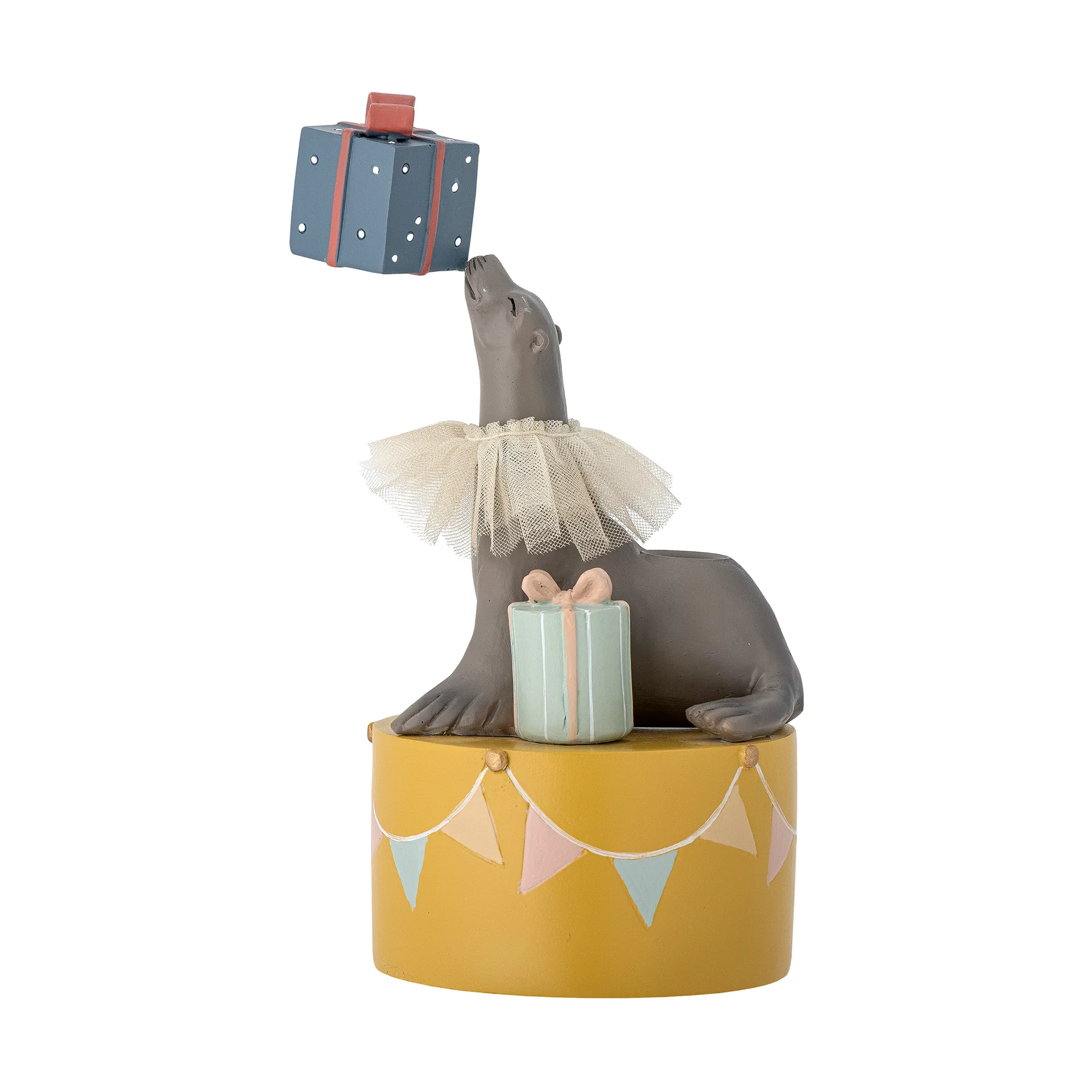 Bloomingville Flora lysestage søløve 19 cm