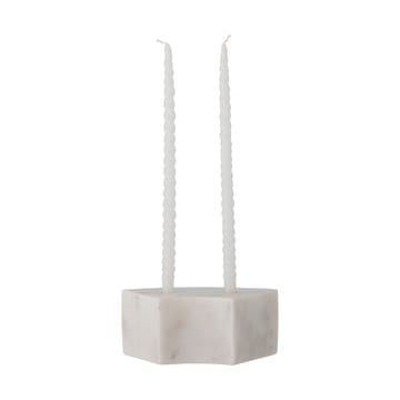 Florida lysestage 14,5x6x7,5 cm - White marble - Bloomingville