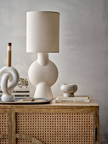 Goa lysestage 20 cm - White marble - Bloomingville