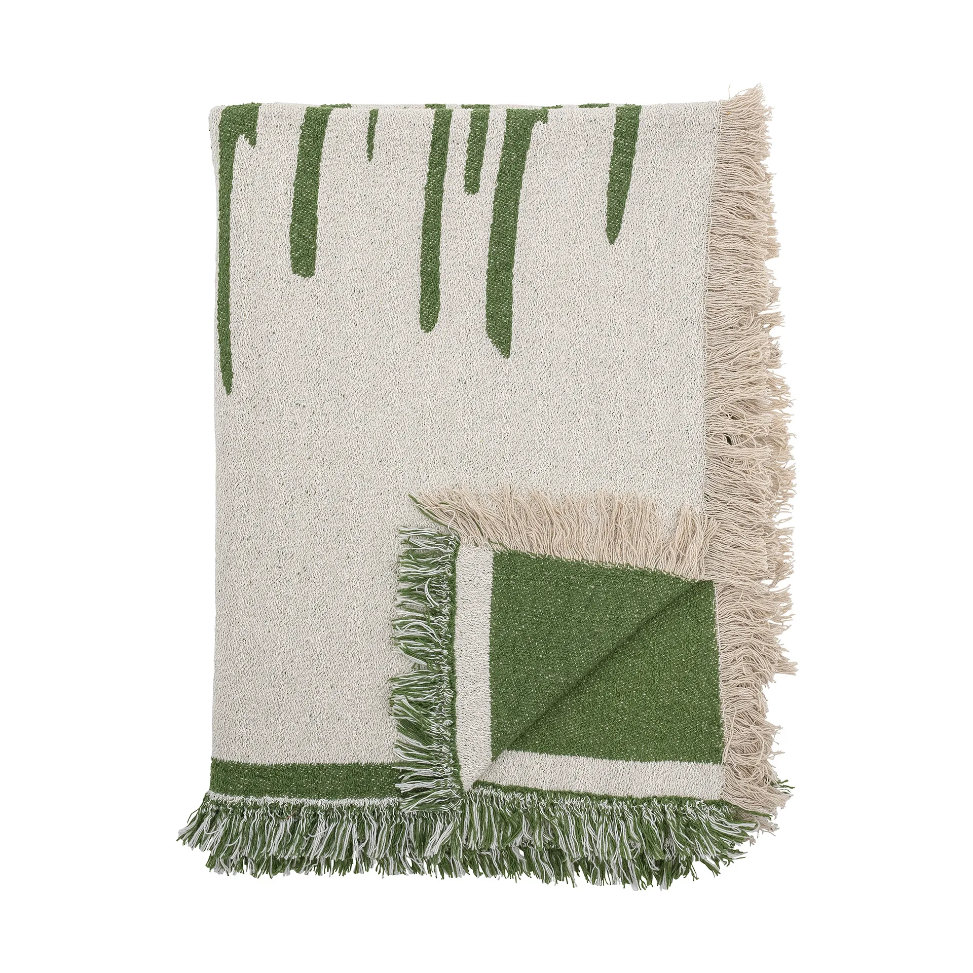 Haxby plaid 130x160 cm, Green Bloomingville