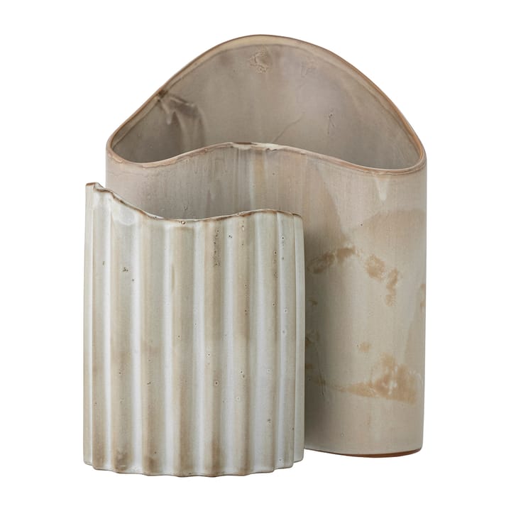 Henaj vase 2 dele, Brun/Beige Bloomingville