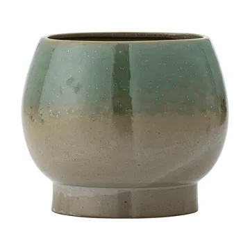 Imke krukke med underskål - Green, 18,5x17,5 cm - Bloomingville