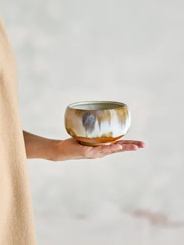 Jade skål 4 pak Ø12 cm - Natur - Bloomingville