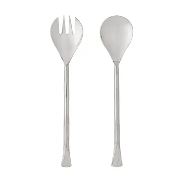Kinnie salatbestik 2 dele - Rustfrit stål - Bloomingville