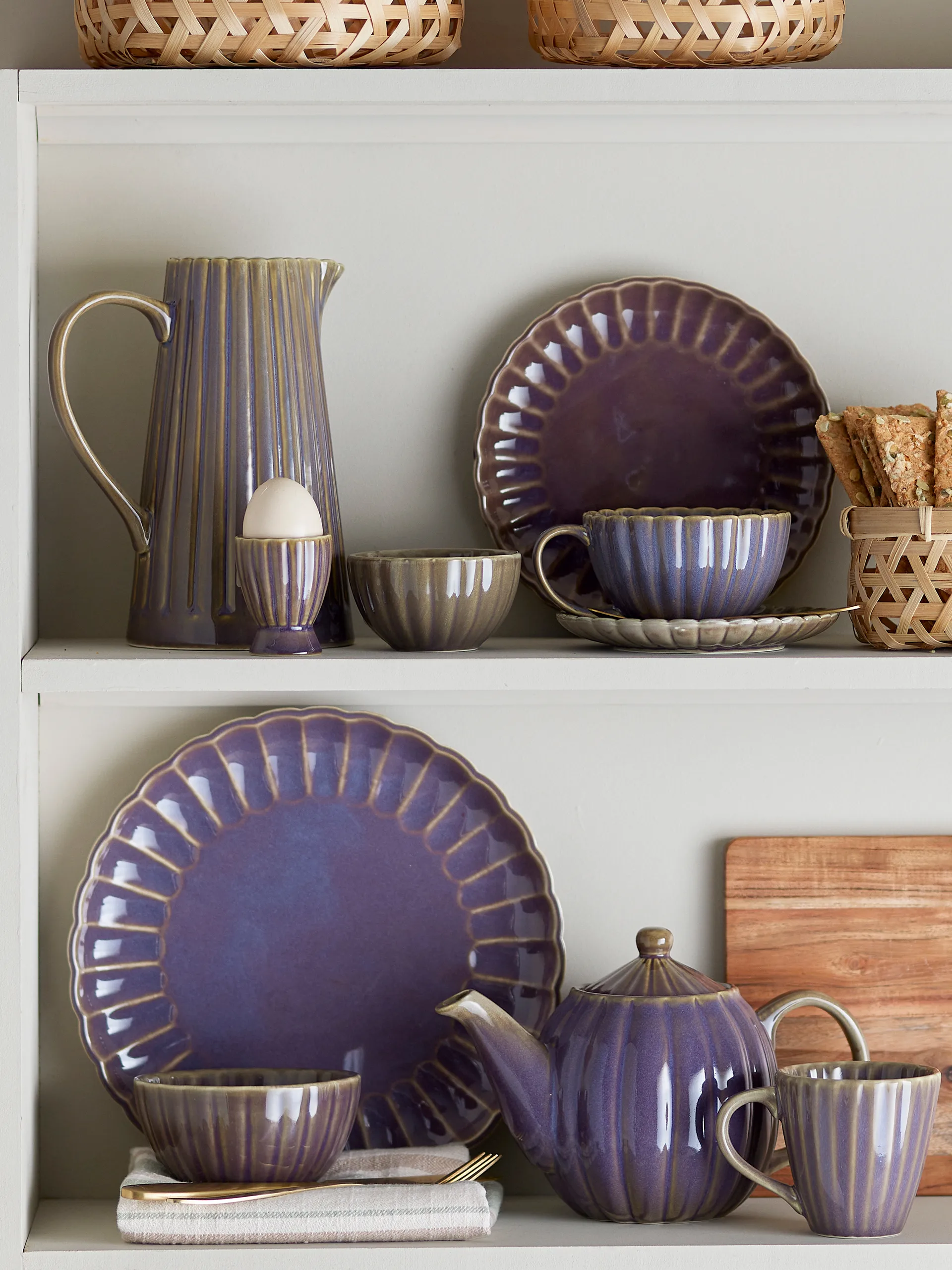 Latina tekande 1,085 L, Purple Bloomingville