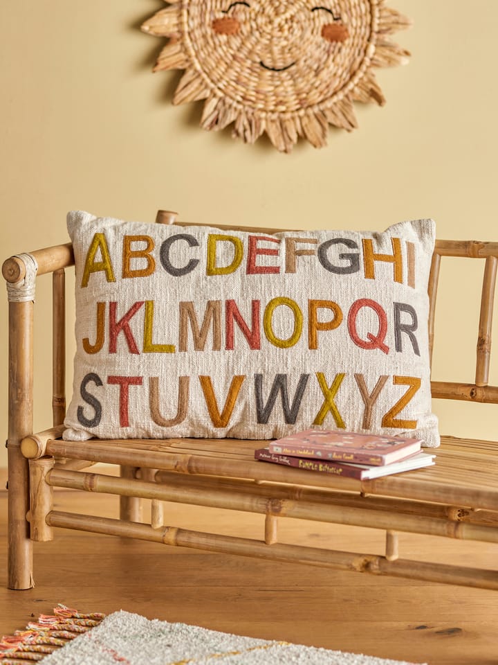 Lexi pude alfabetet 40x60 cm, Nature-multi Bloomingville
