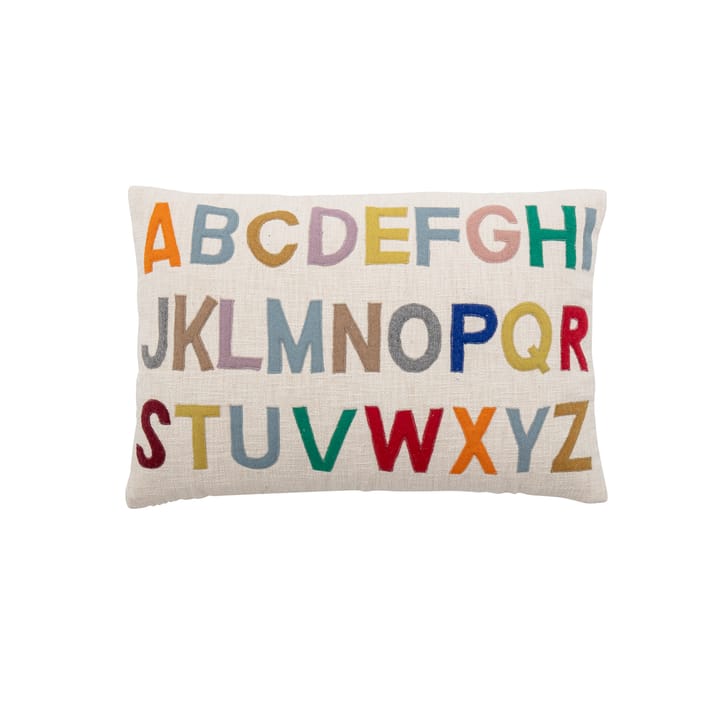 Lexi pude alfabetet 40x60 cm, White-multi Bloomingville