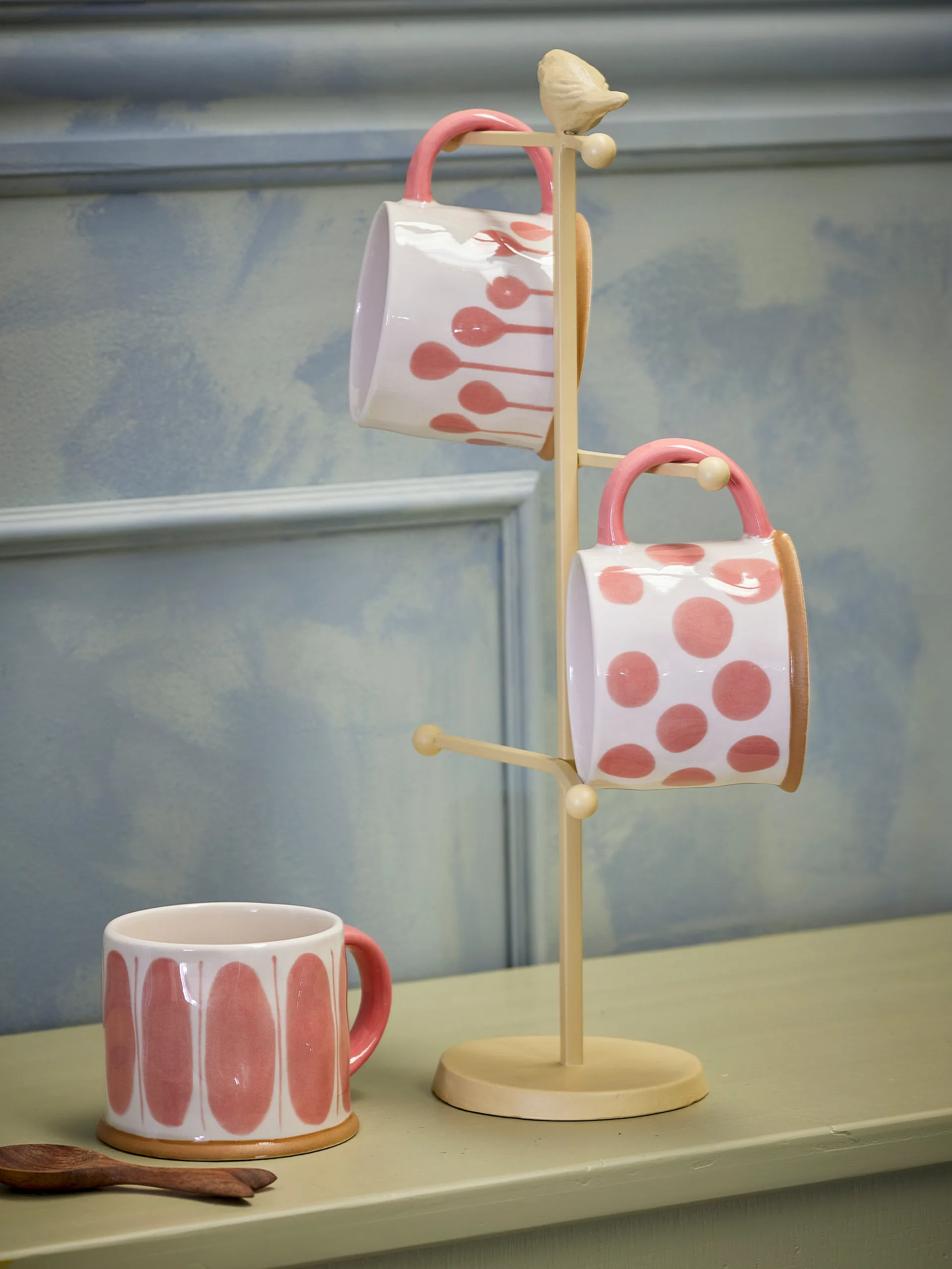 Linora krus 45 cl 3-pak, Rose Bloomingville