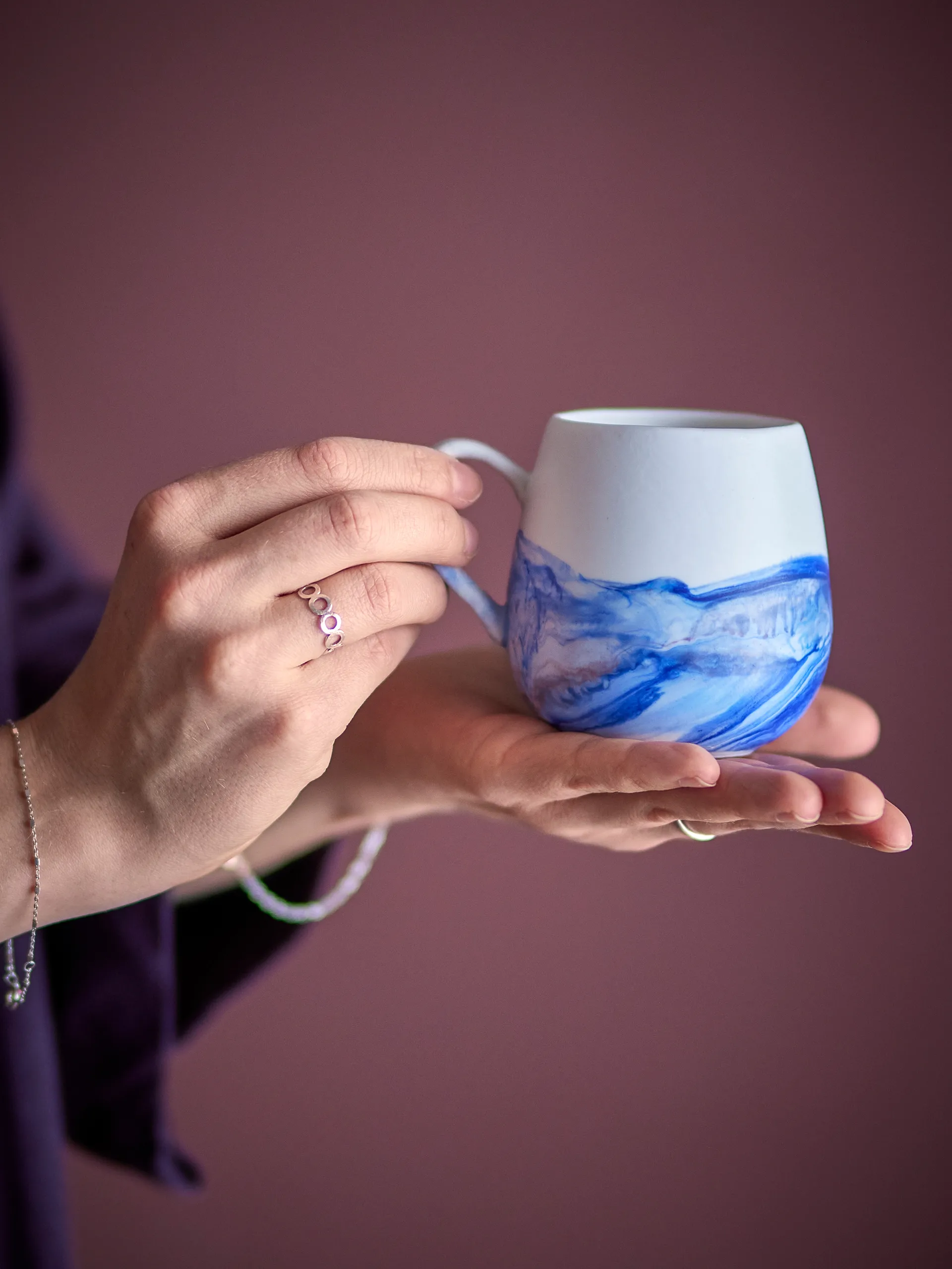 Lyre kop 4 pak, Blå Bloomingville