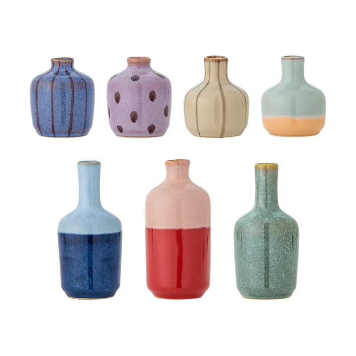 Maien vase - Multi stentøj, 7 dele - Bloomingville
