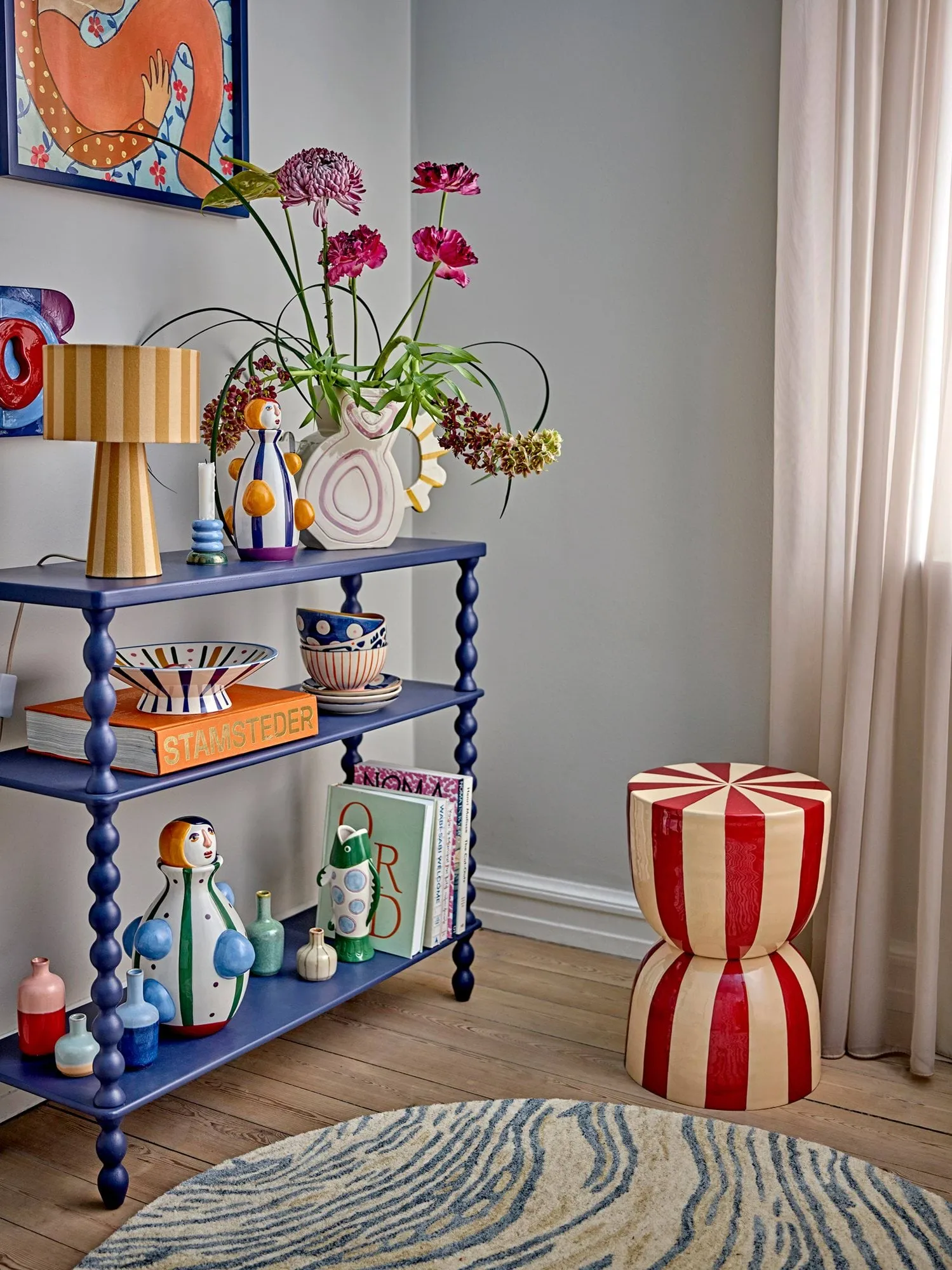Maien vase, Multi stentøj, 7 dele Bloomingville