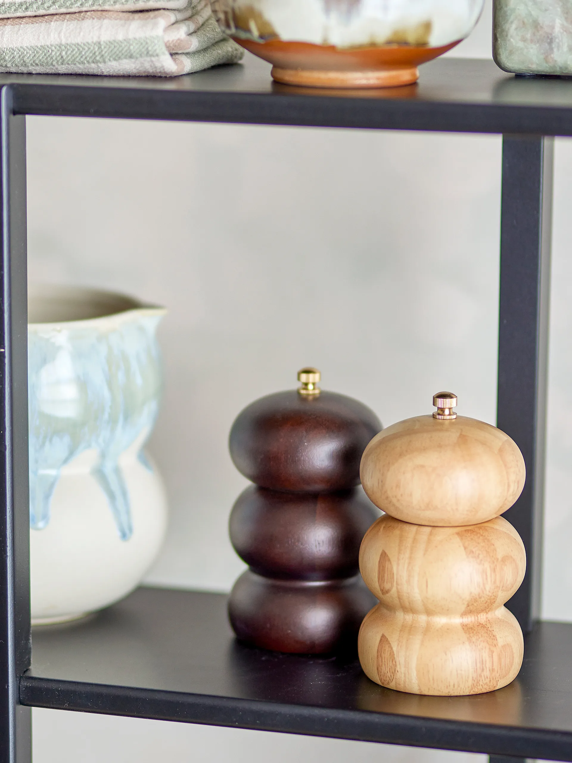 Marge salt- og peberkværn 2-dele, Natur Bloomingville