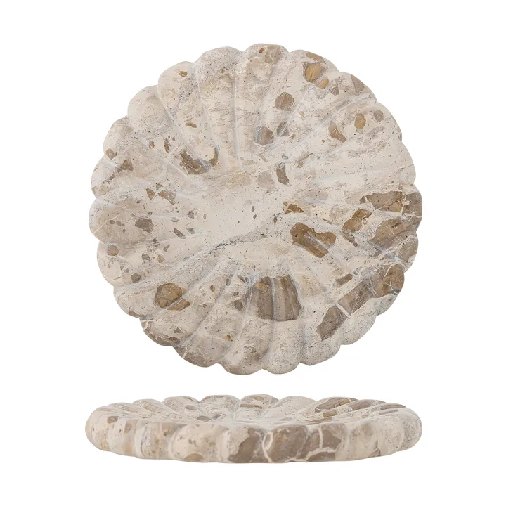 Marlie bakke marmor Ø22,5 cm - Natur - Bloomingville