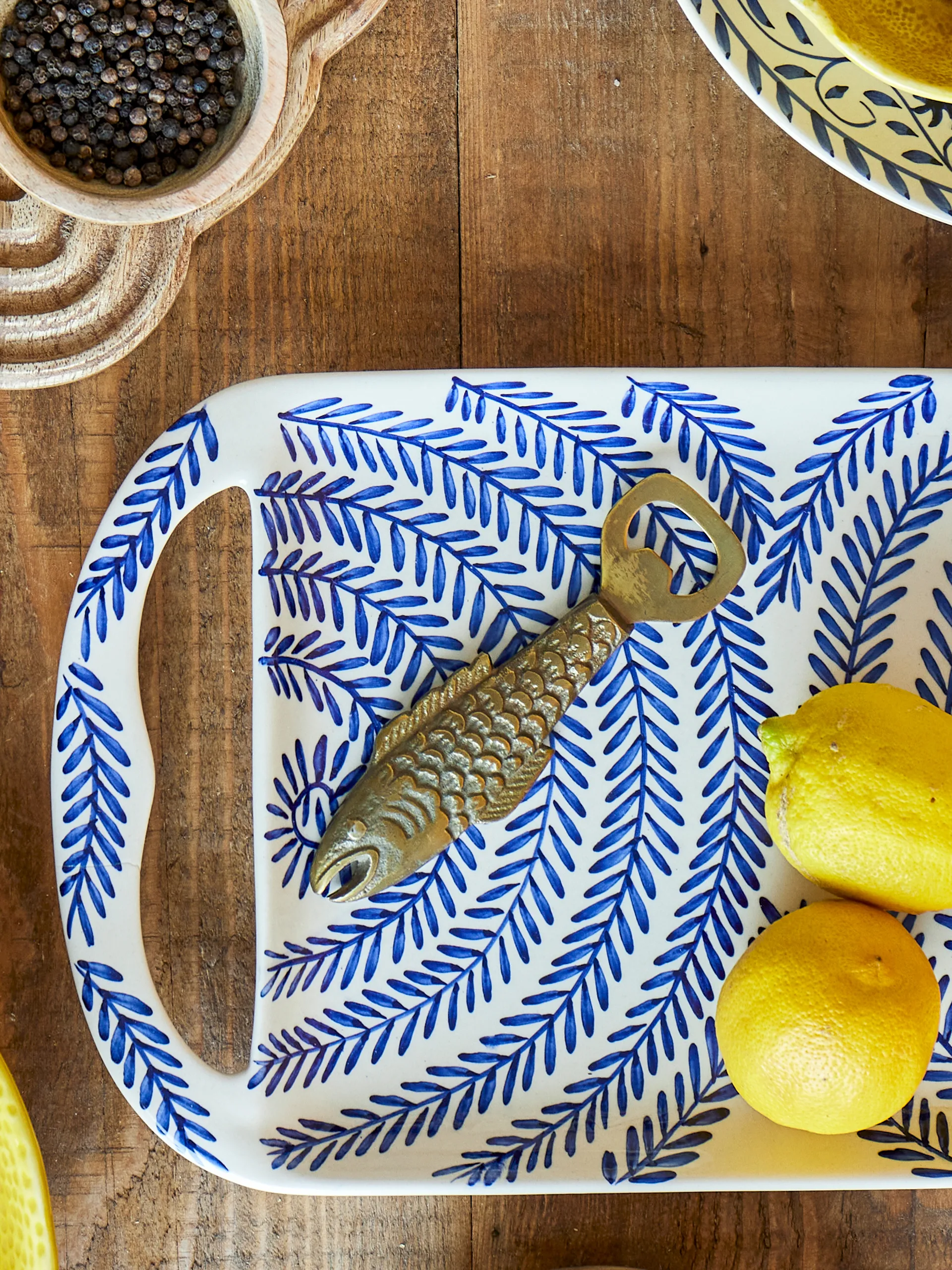 Metta flaskeåbner, Guld Bloomingville