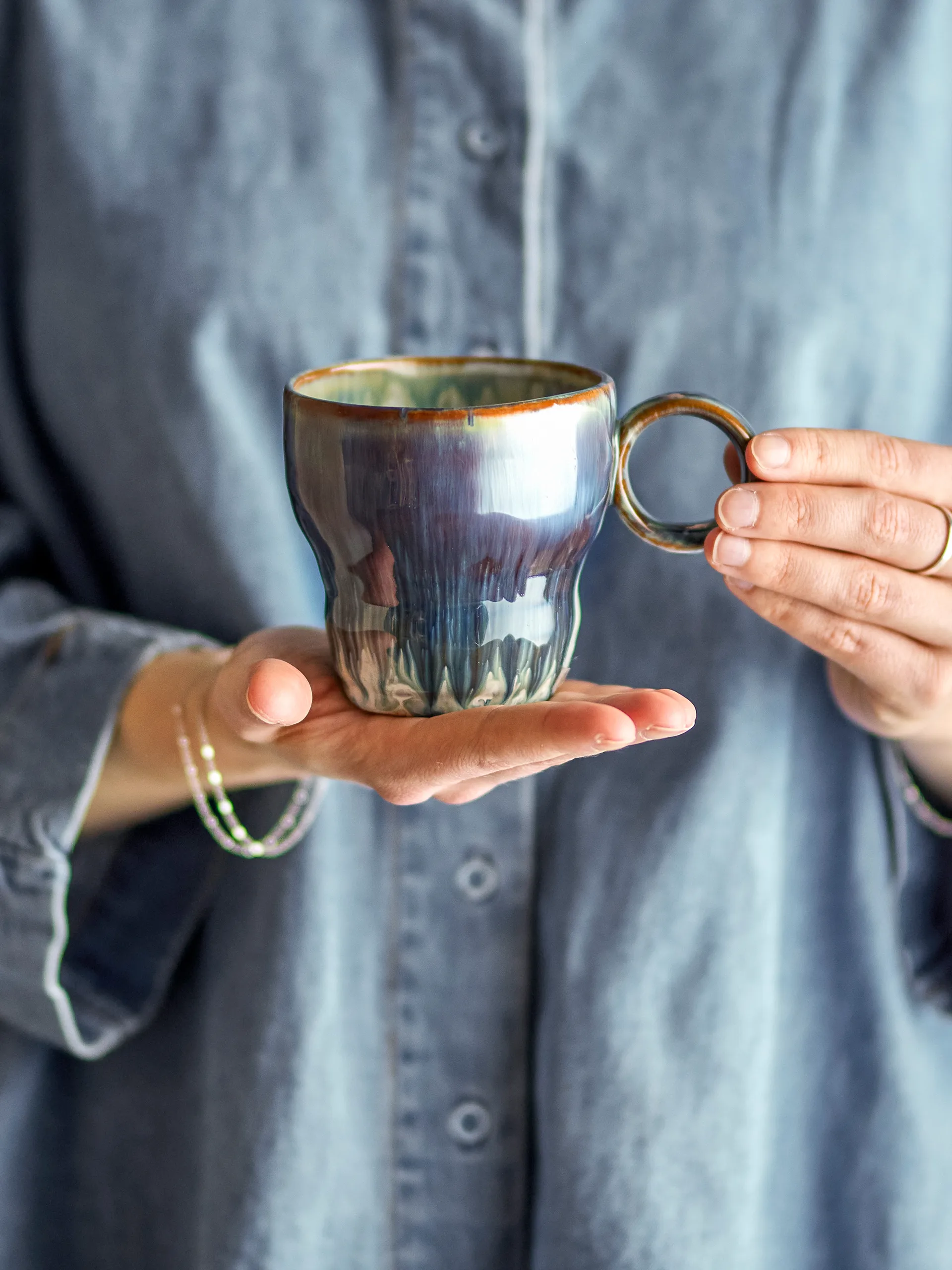 Nigel kop 4 pak, Blå Bloomingville