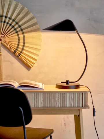 Nisella bordlampe 34x50 cm - Sort - Bloomingville