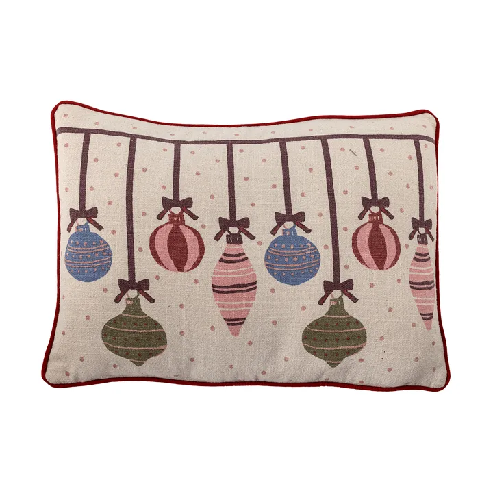 Ornamentia pude - Rød, 50x35 cm - Bloomingville