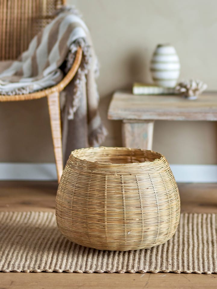 Ottine opbevaringskurv Ø35x26 cm, Bamboo Bloomingville